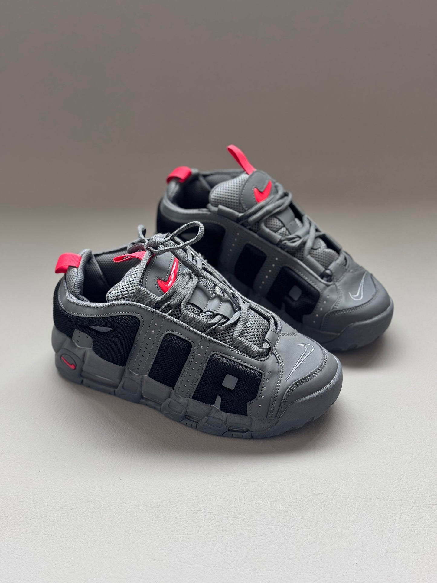 Nike Air More Uptempo Low Dark Grey
