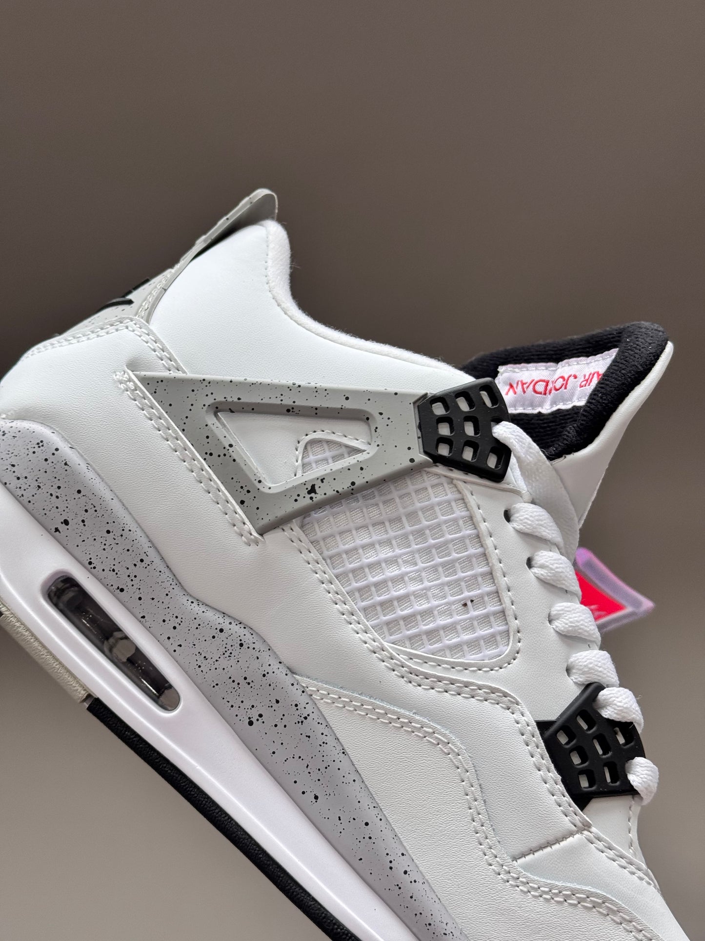 Air Jordan 4 White Cement