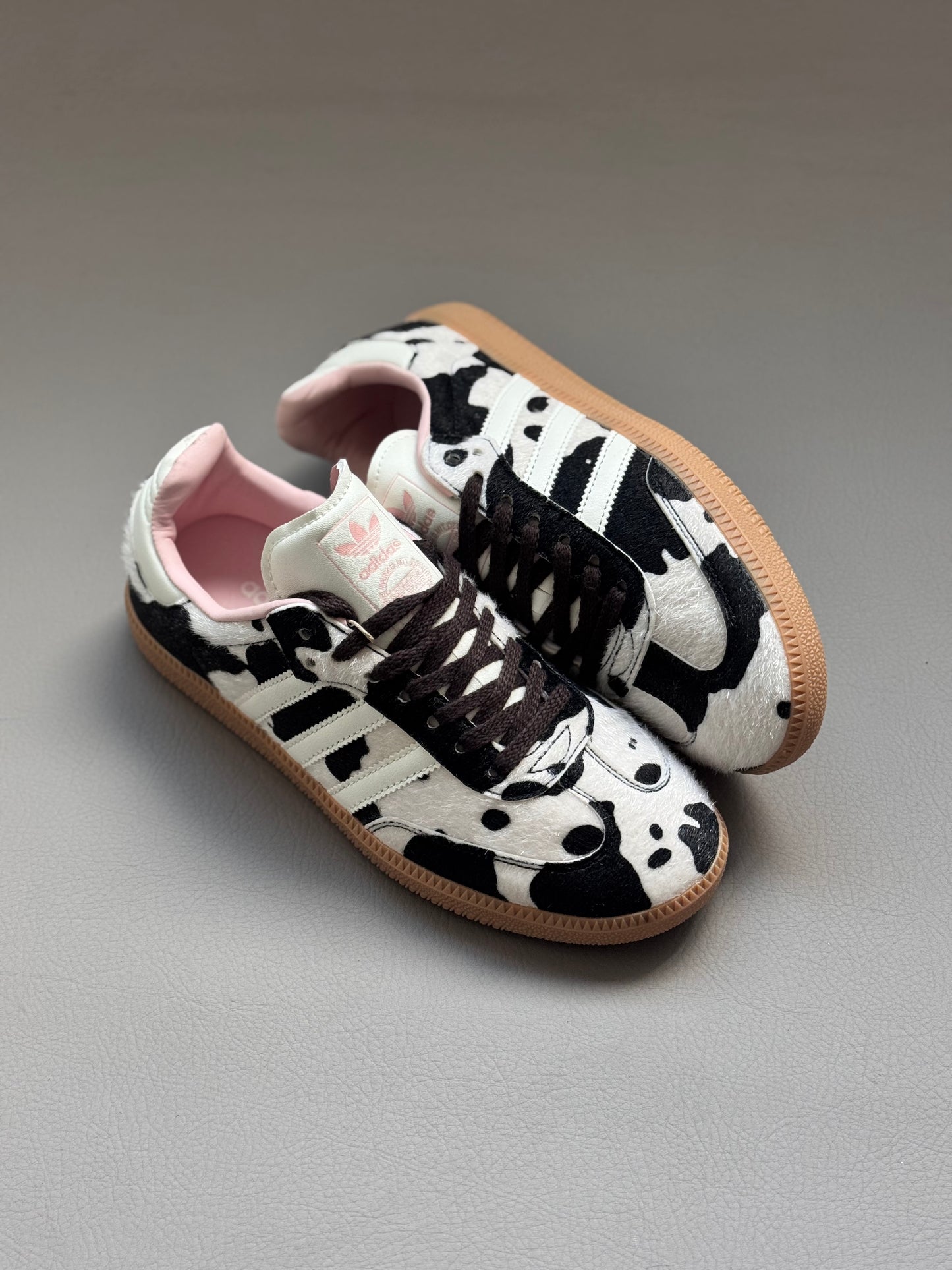 Adidas Samba Cow Print