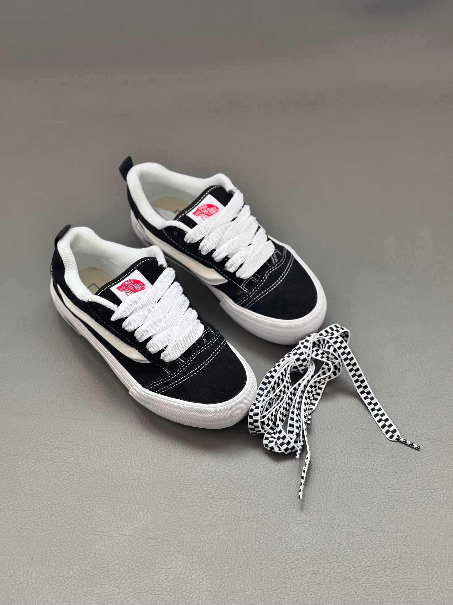 Vans Knu Stack Black White