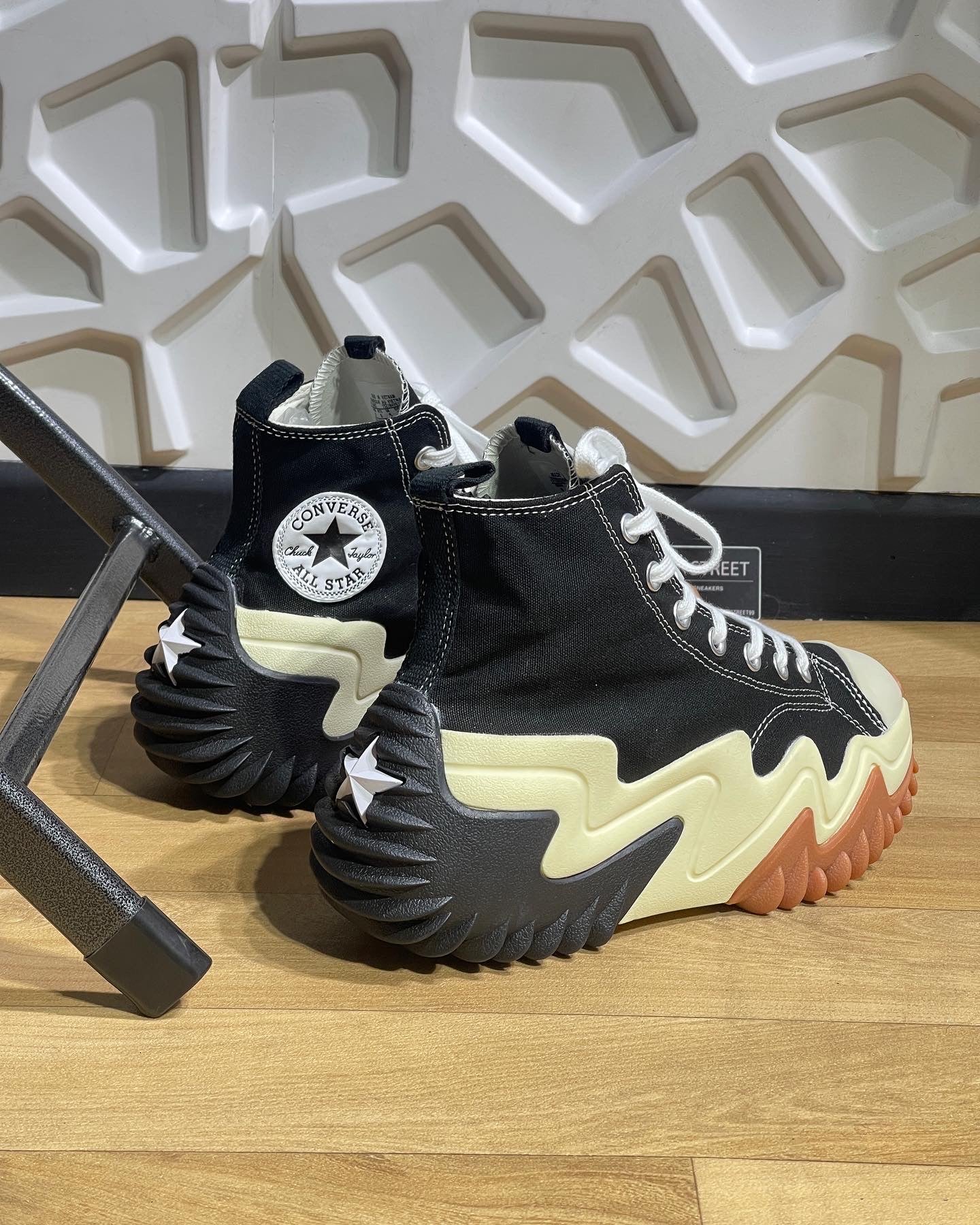 Converse Run Star Plataform Black