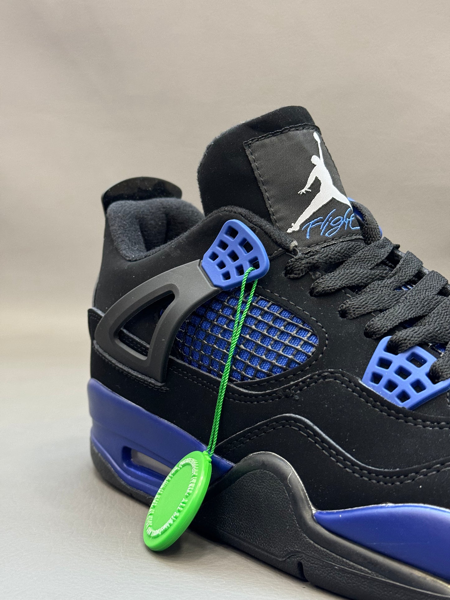 Air Jordan 4 Black Blue