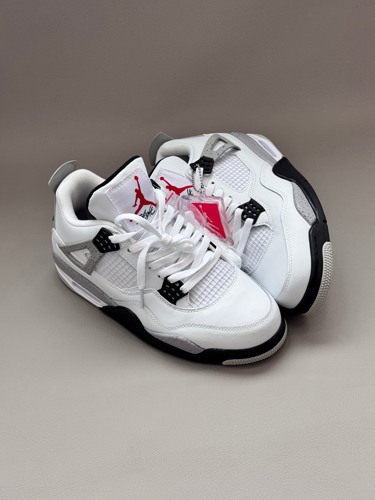 Air Jordan 4 White Cement