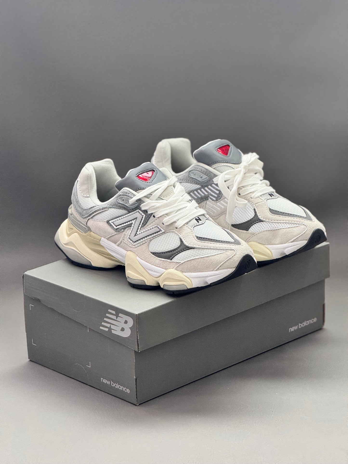 New Balance 9060 Sea Salt White