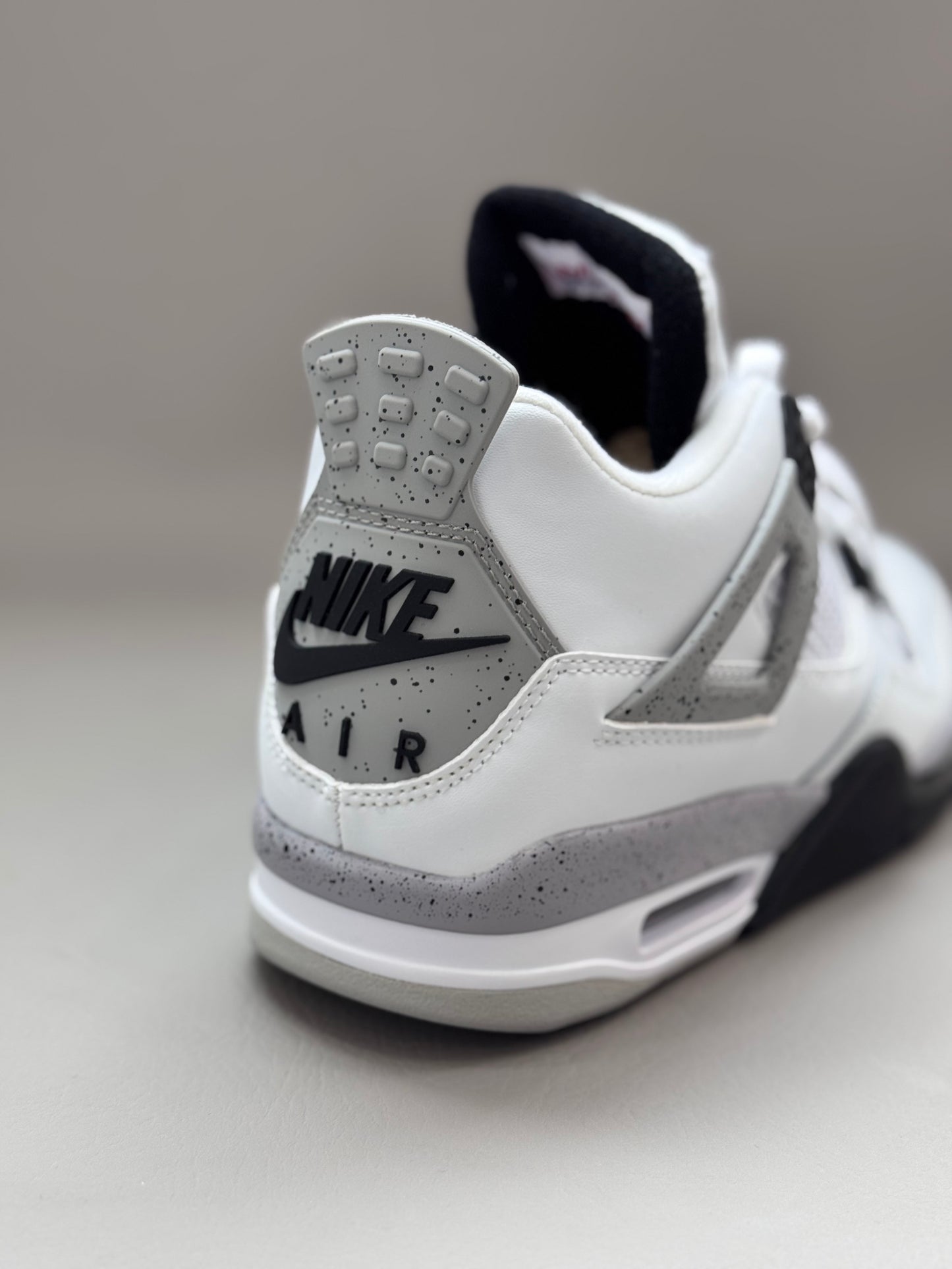 Air Jordan 4 White Cement