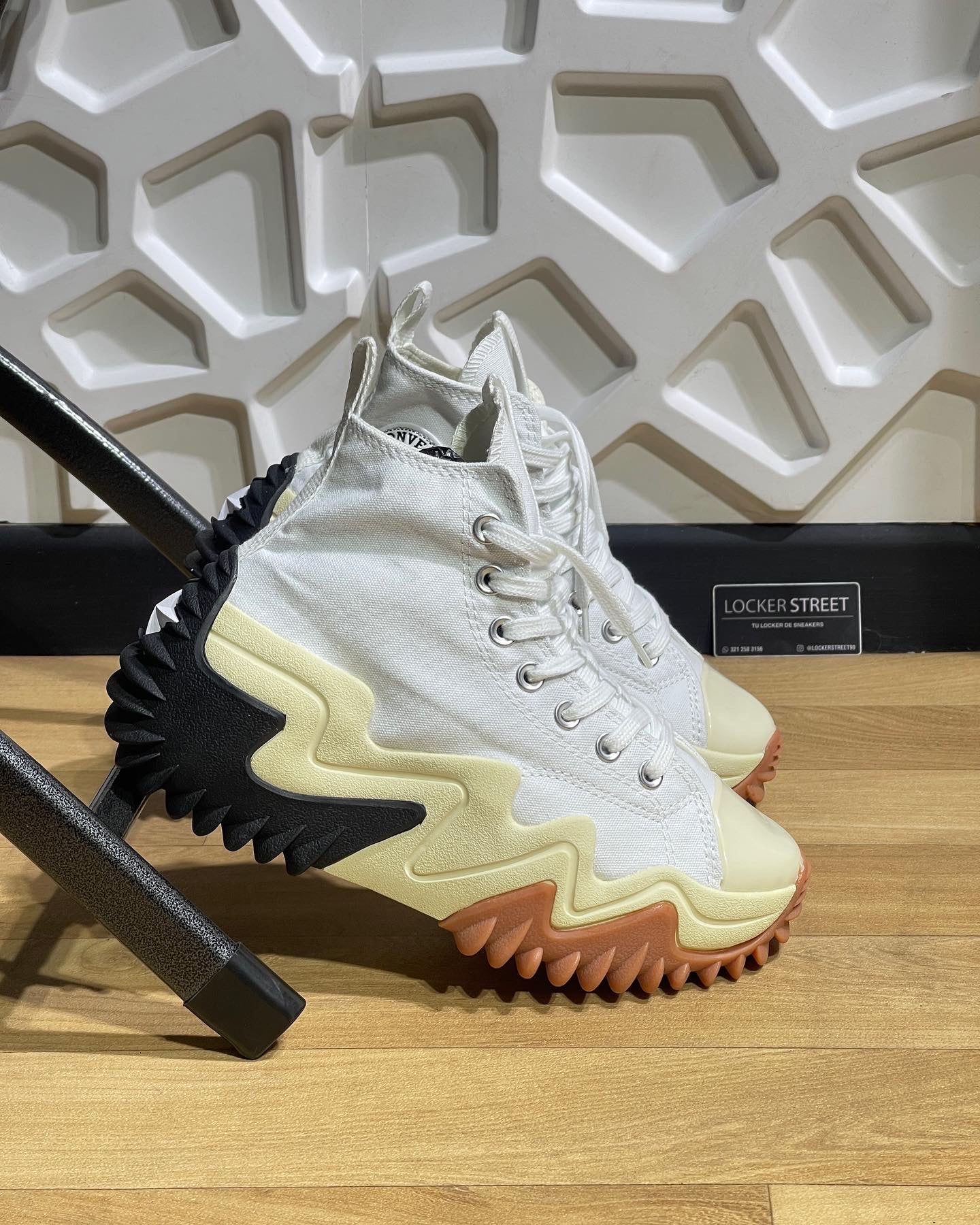 Converse Run Star Plataform White