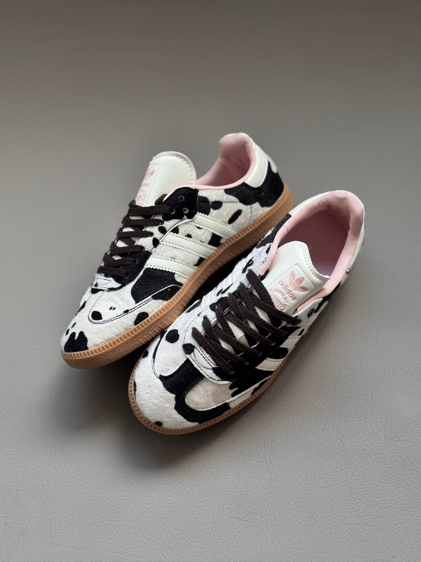 Adidas Samba Cow Print