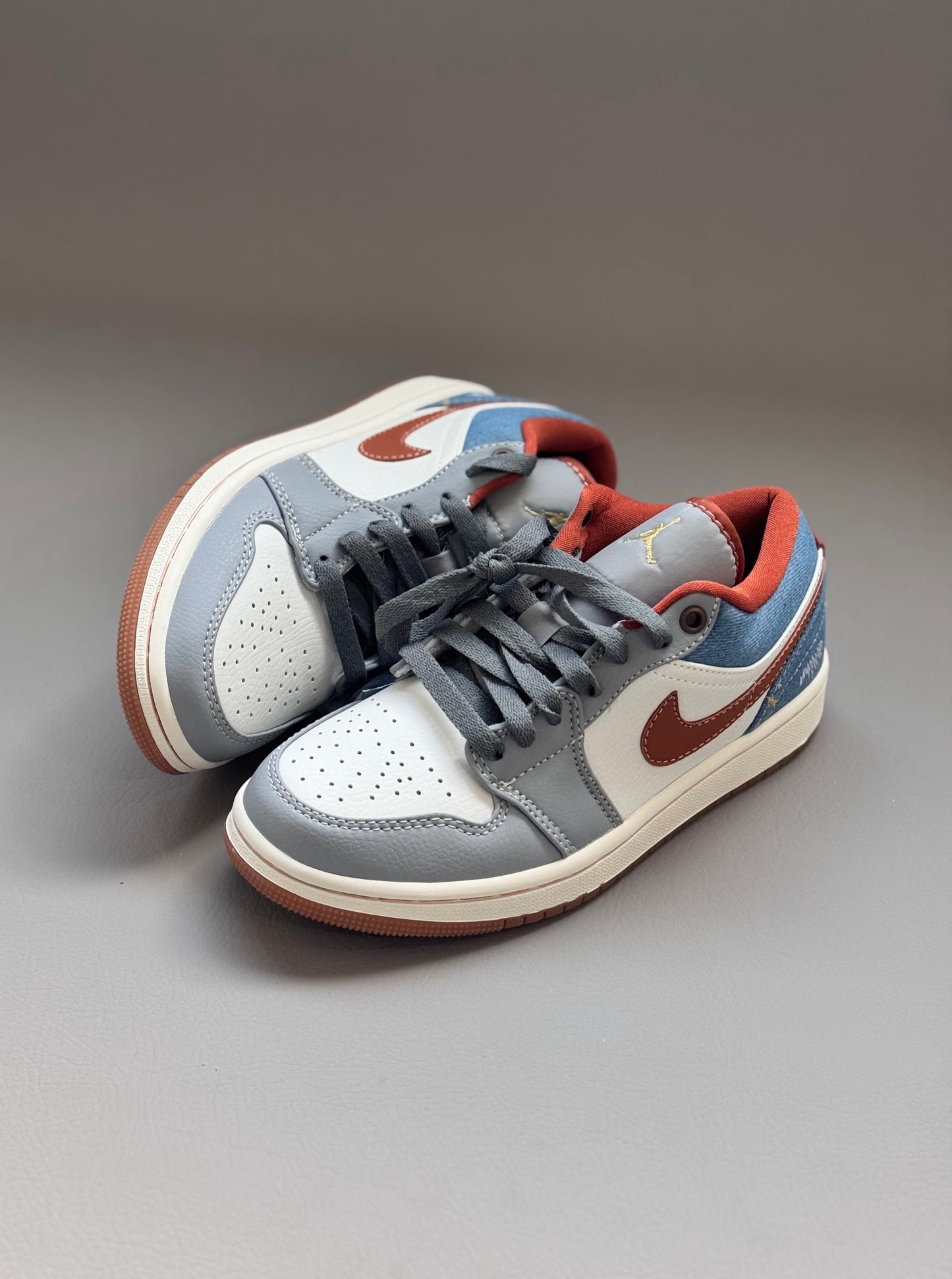 Air Jordan 1 Low Denim Phantom