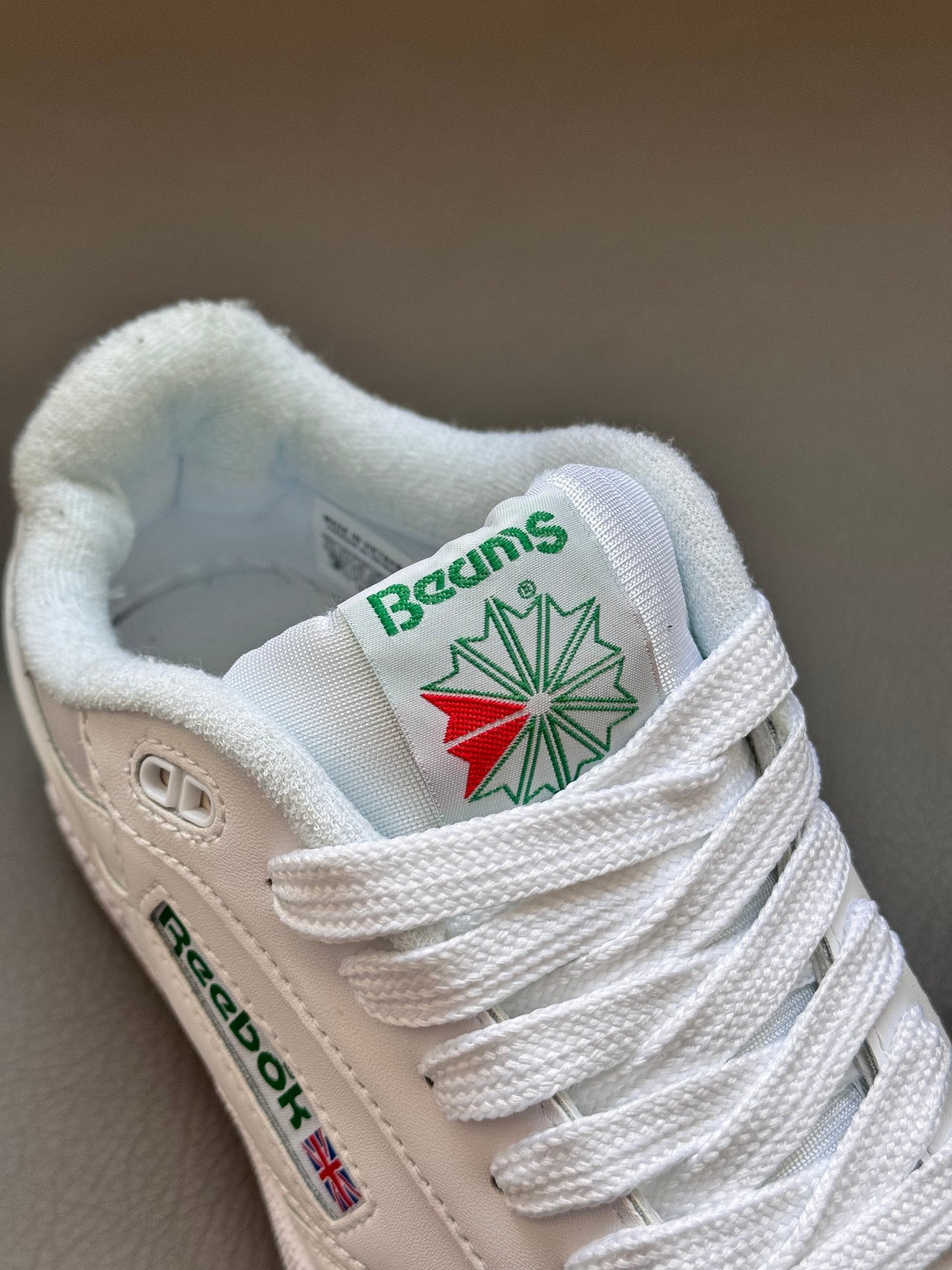 The Beams x Reebok club c Bulc