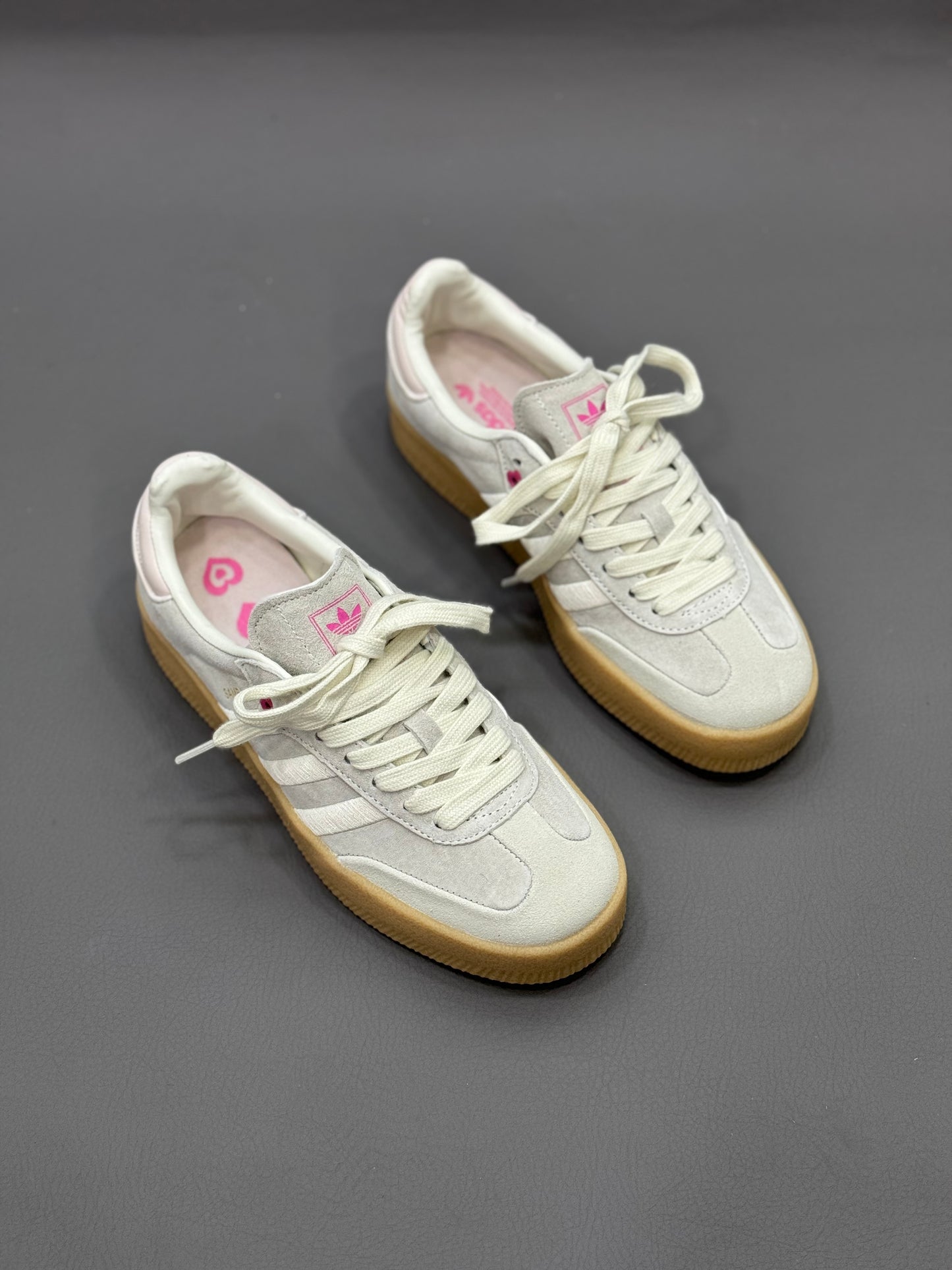 Adidas Sambae Ivory Pink Fusion