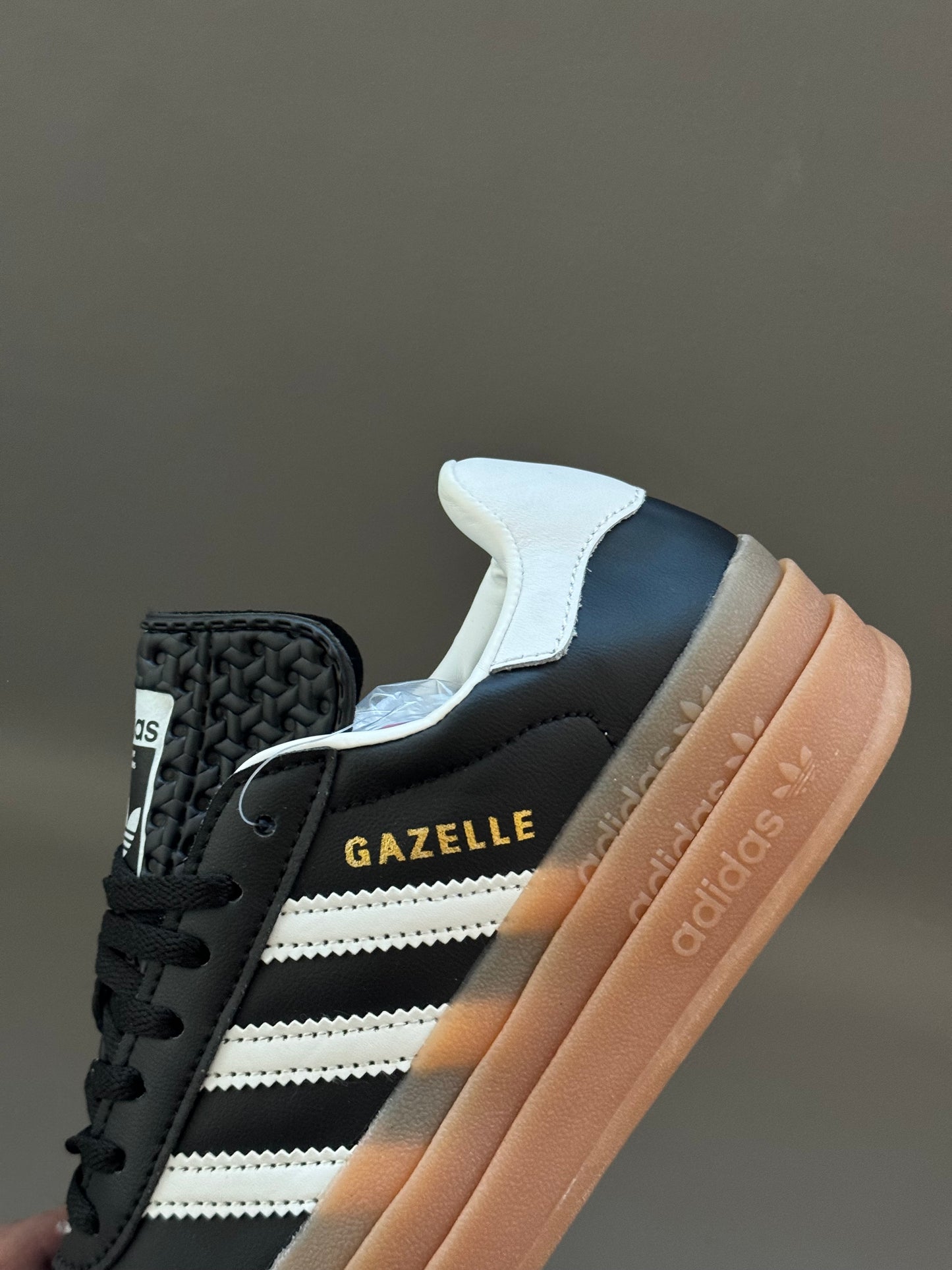 Adidas Gazelle Bold Atmos Black White Gum