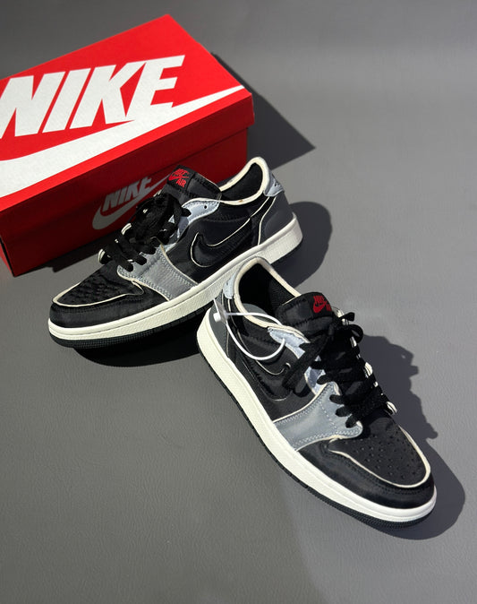 Air Jordan 1 Low Blank Smoke Gray