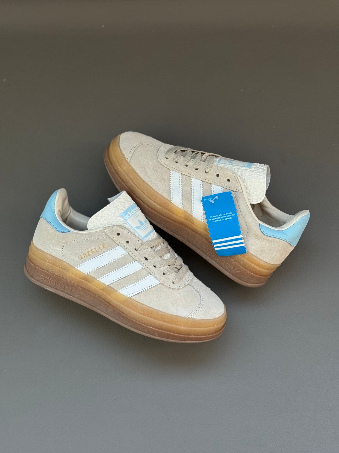 Adidas Gazelle Bold Wonder White Clear Sky