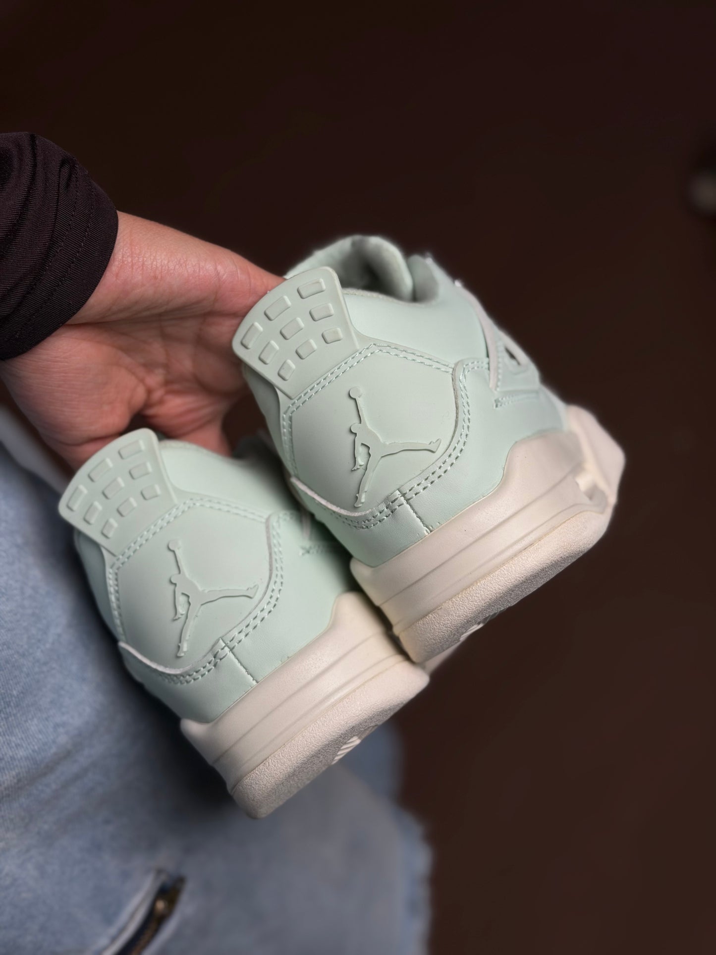 Air Jordan 4 Seafoam Sail