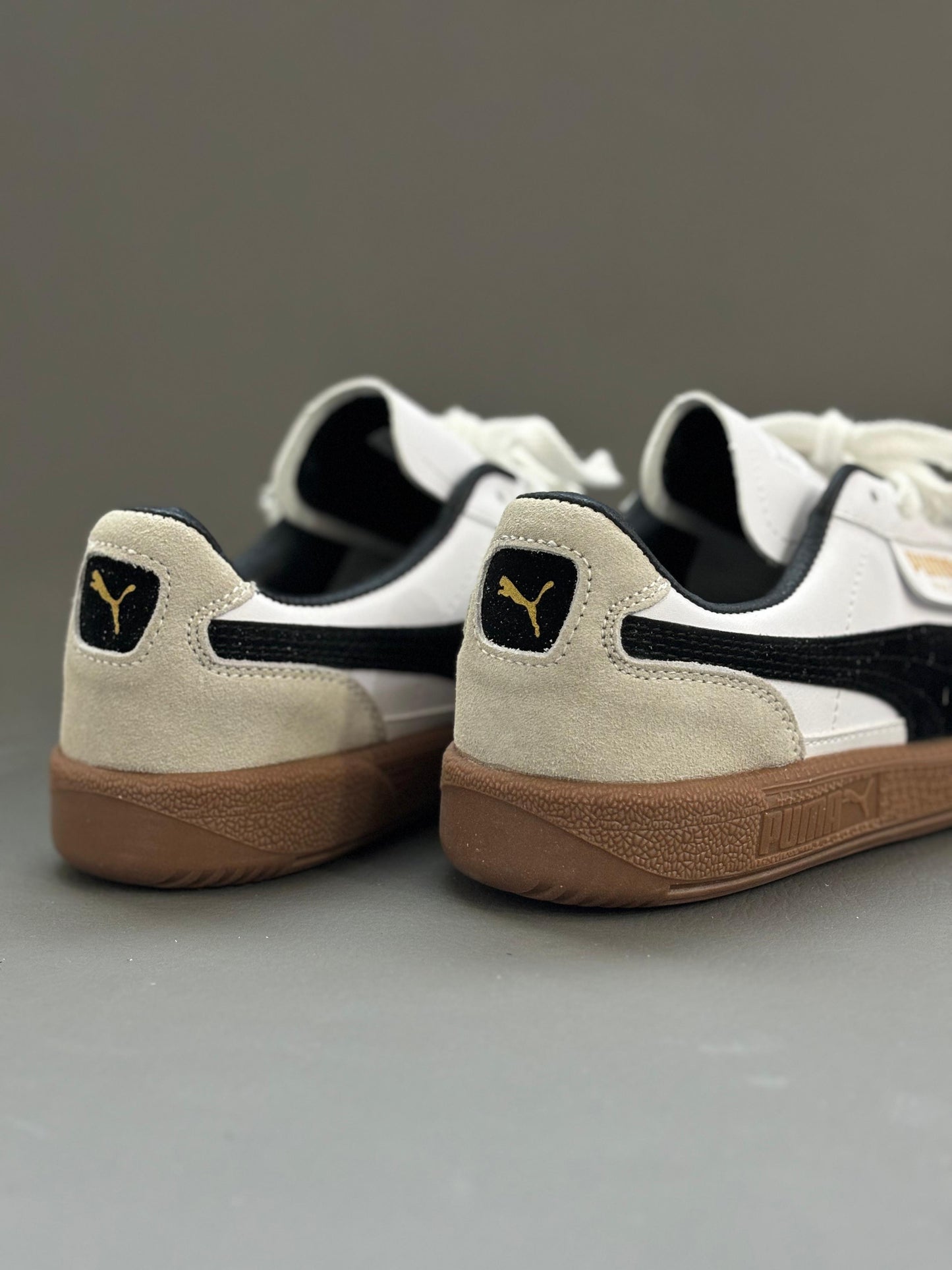 Puma Palermo White Grey Gum