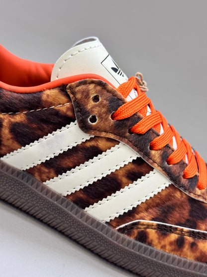 Adidas Samba Proloved Red Leopard
