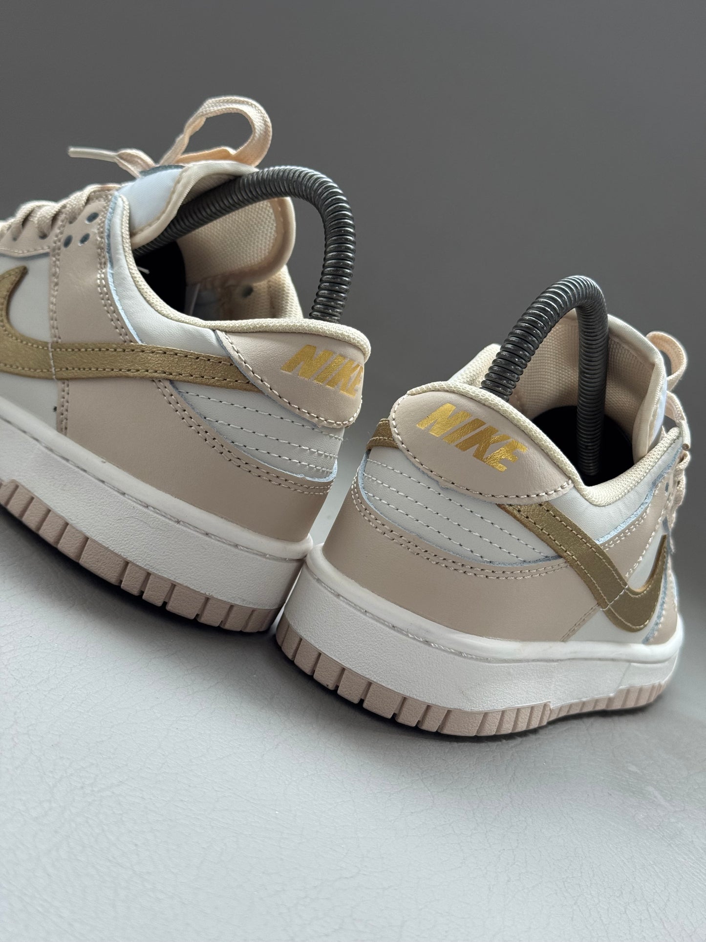 Nike Dunk Low Phantom Metallic Gold