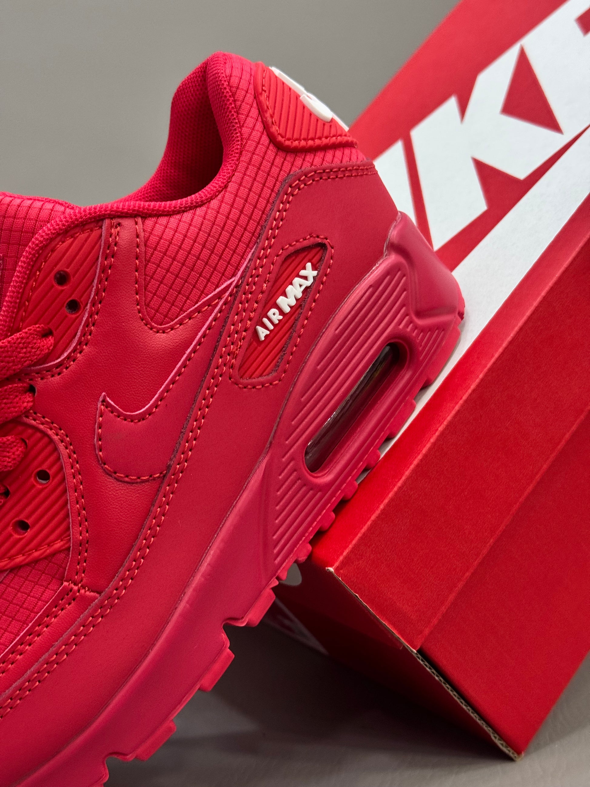 Triple Red Red 'air Max 90 Men's Nike Air Max 90 (Triple Red)