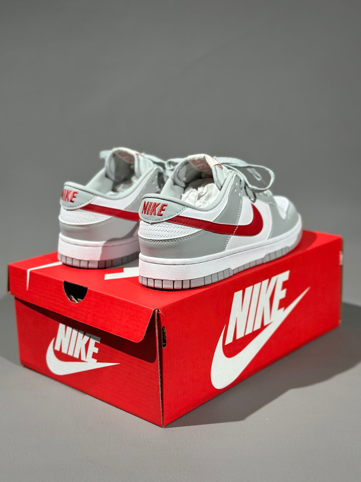 Nike Dunk Low Grey Red