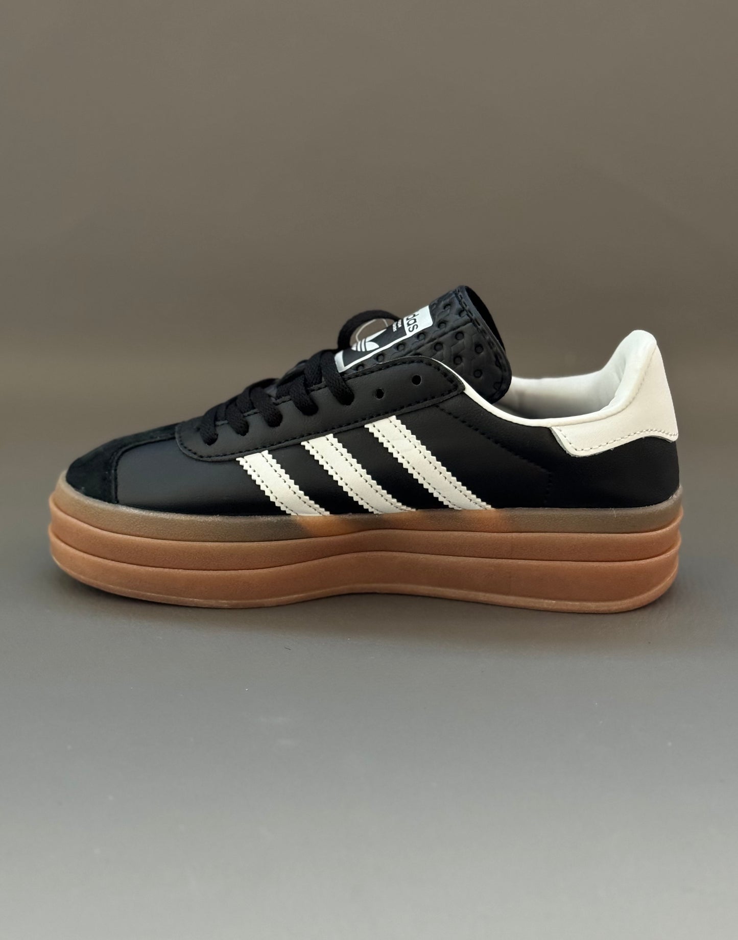 Adidas Gazelle Bold Atmos Black White Gum