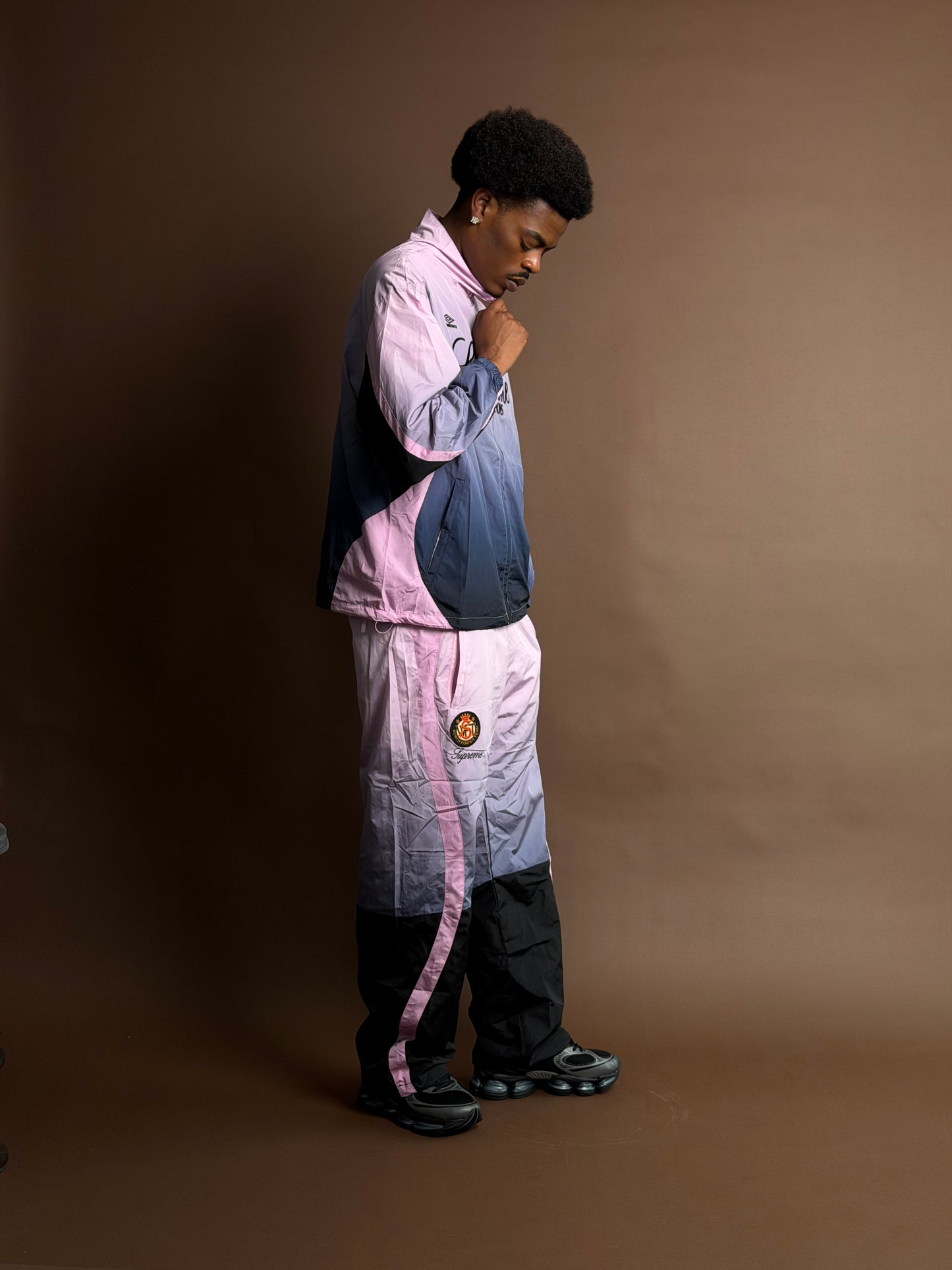 SUPREME Umbro Gradient Track Pink