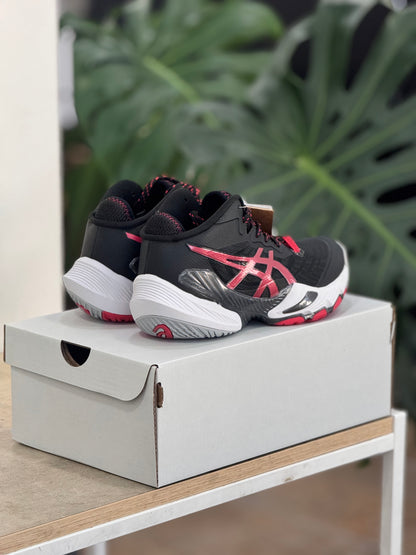 Asics Metarise Black Electic Red
