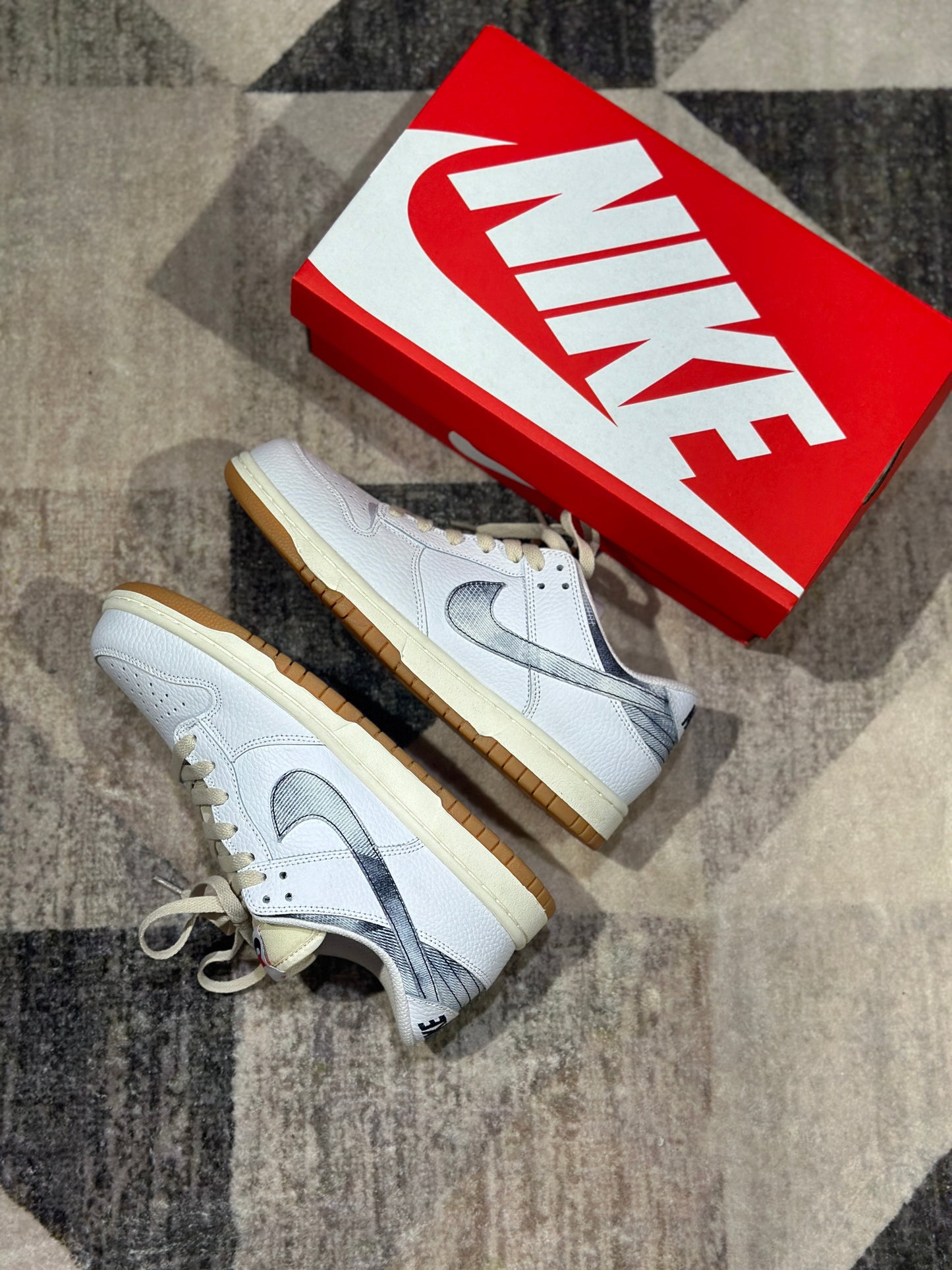 Nike Dunk Low Washed Denim