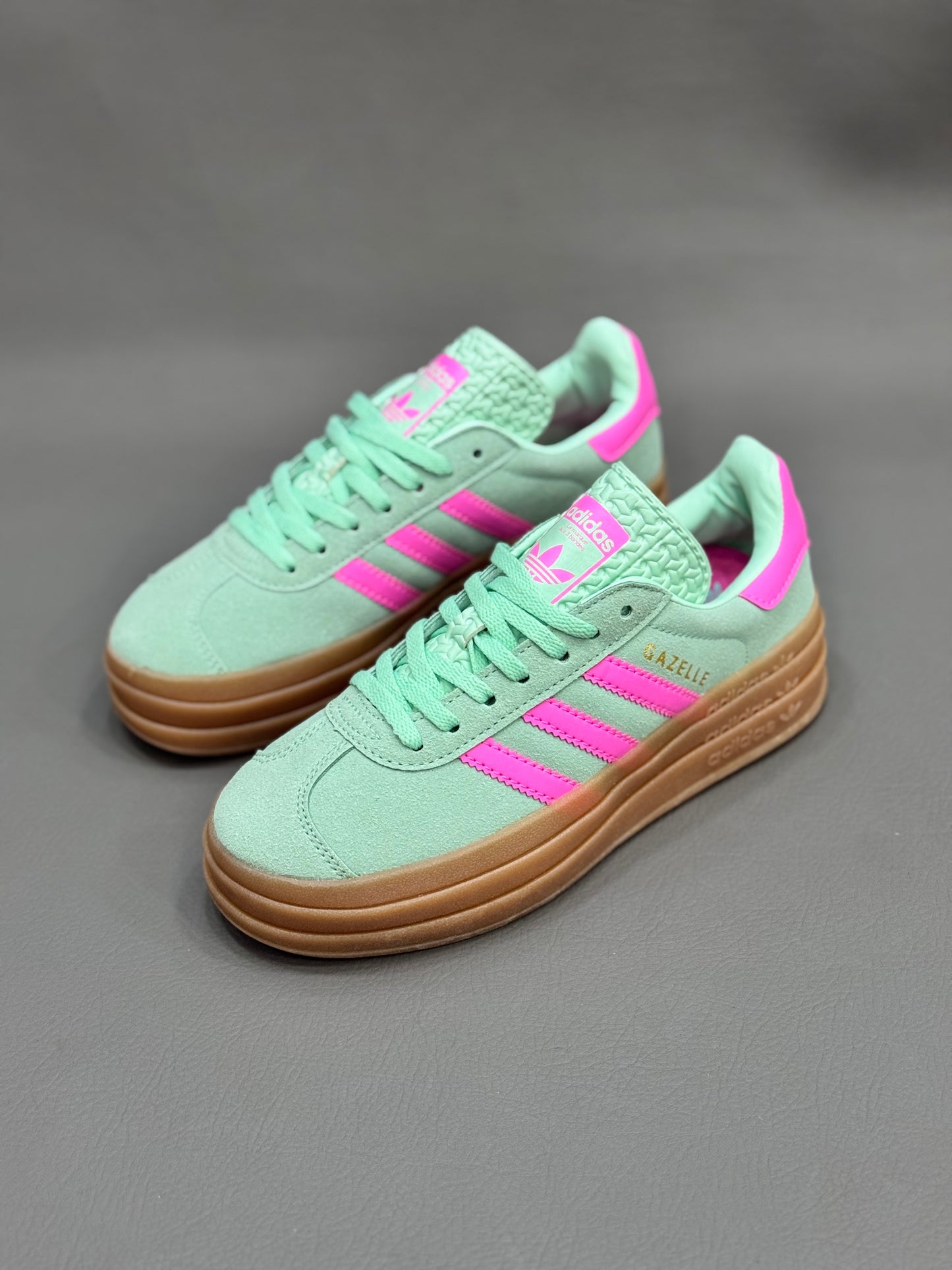 Adidas Gazelle Bold Pulse Mint Pink