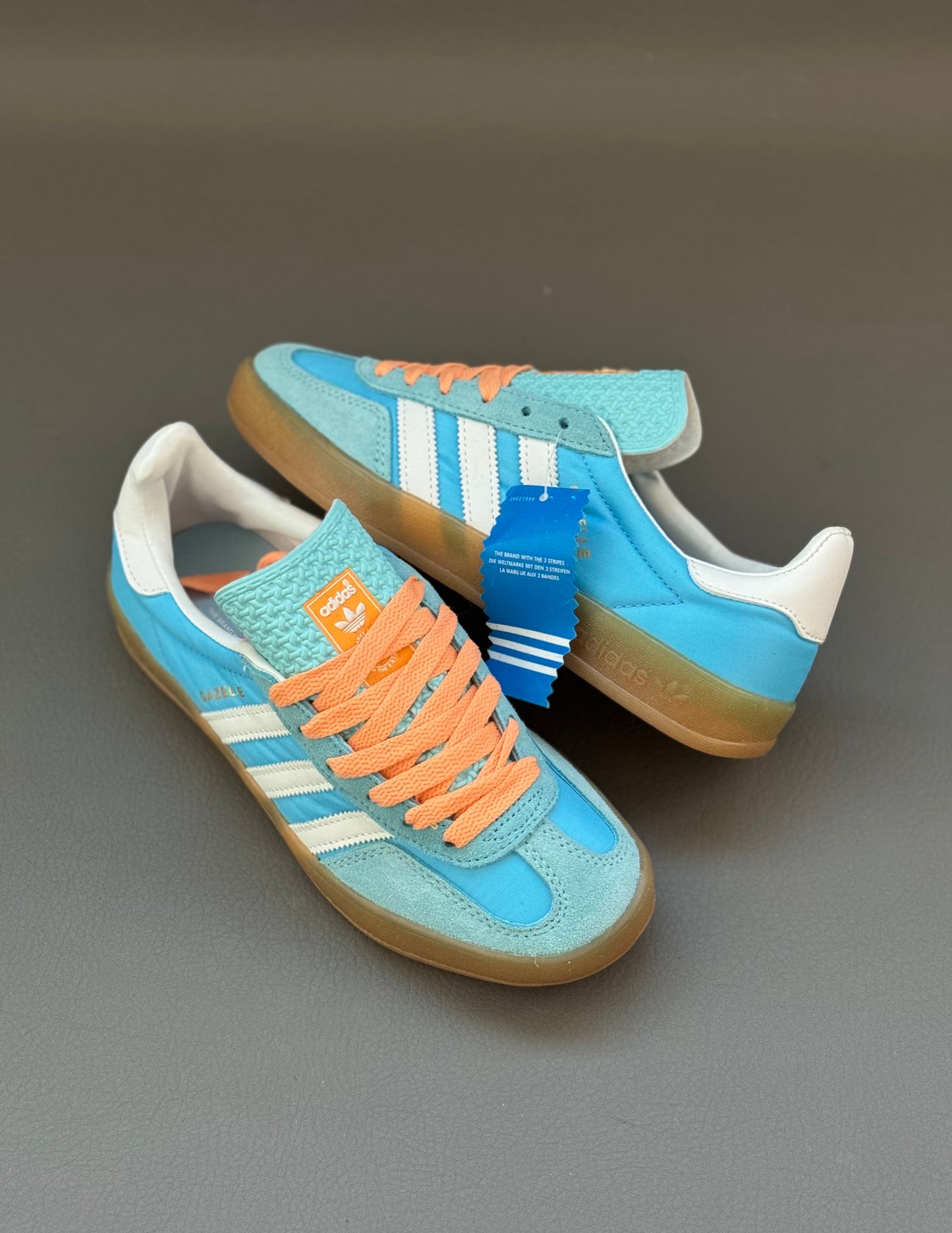 Adidas Gazelle Indoor Prevolet Blue White Gum