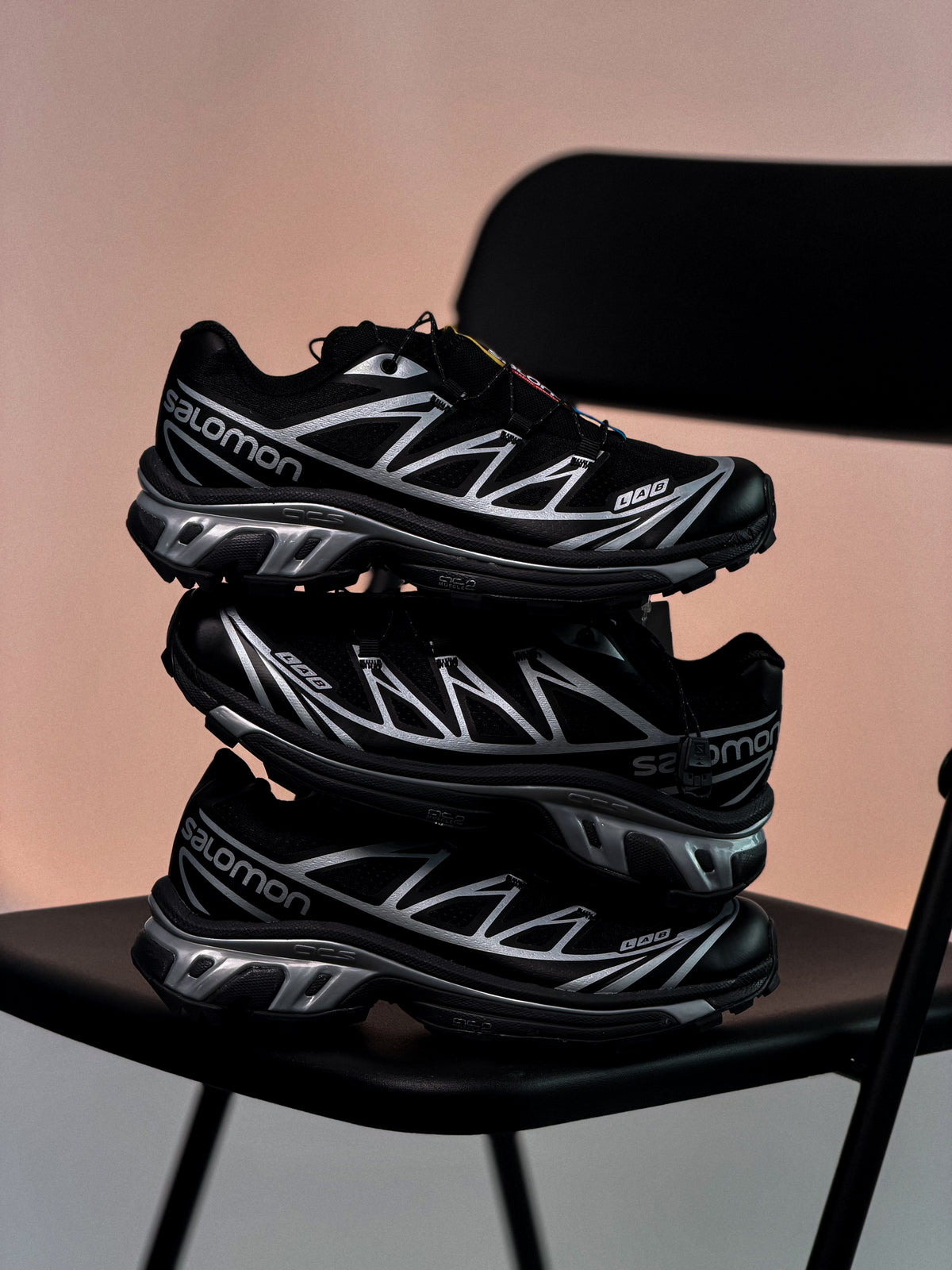 Salomon XT-6 Black Silver