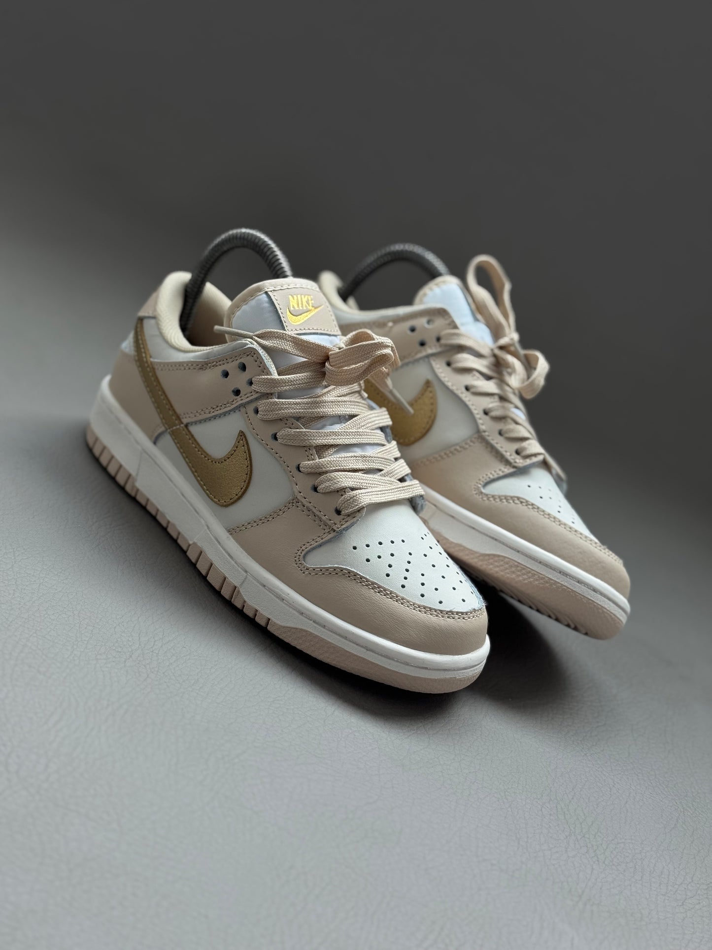 Nike Dunk Low Phantom Metallic Gold