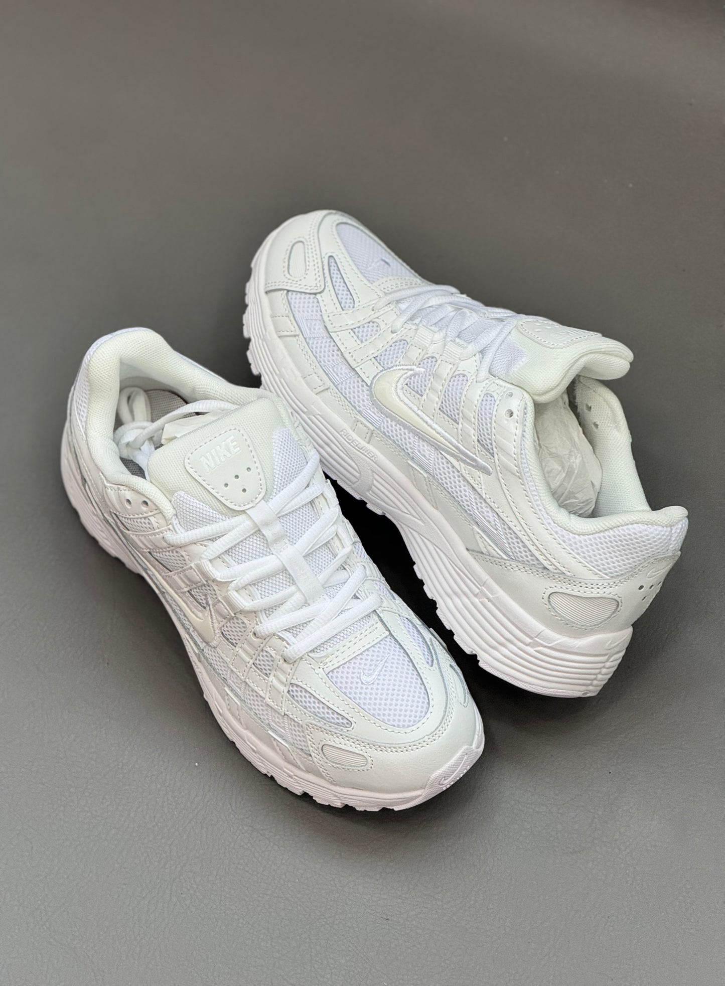 Nike P-6000 Triple White