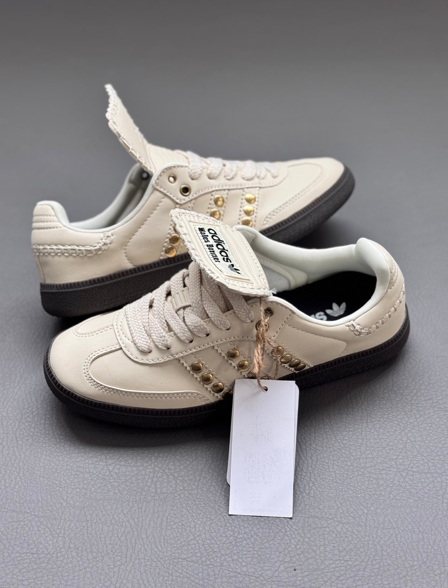 Adidas Samba Wales Bonner Studded Pack Cream W