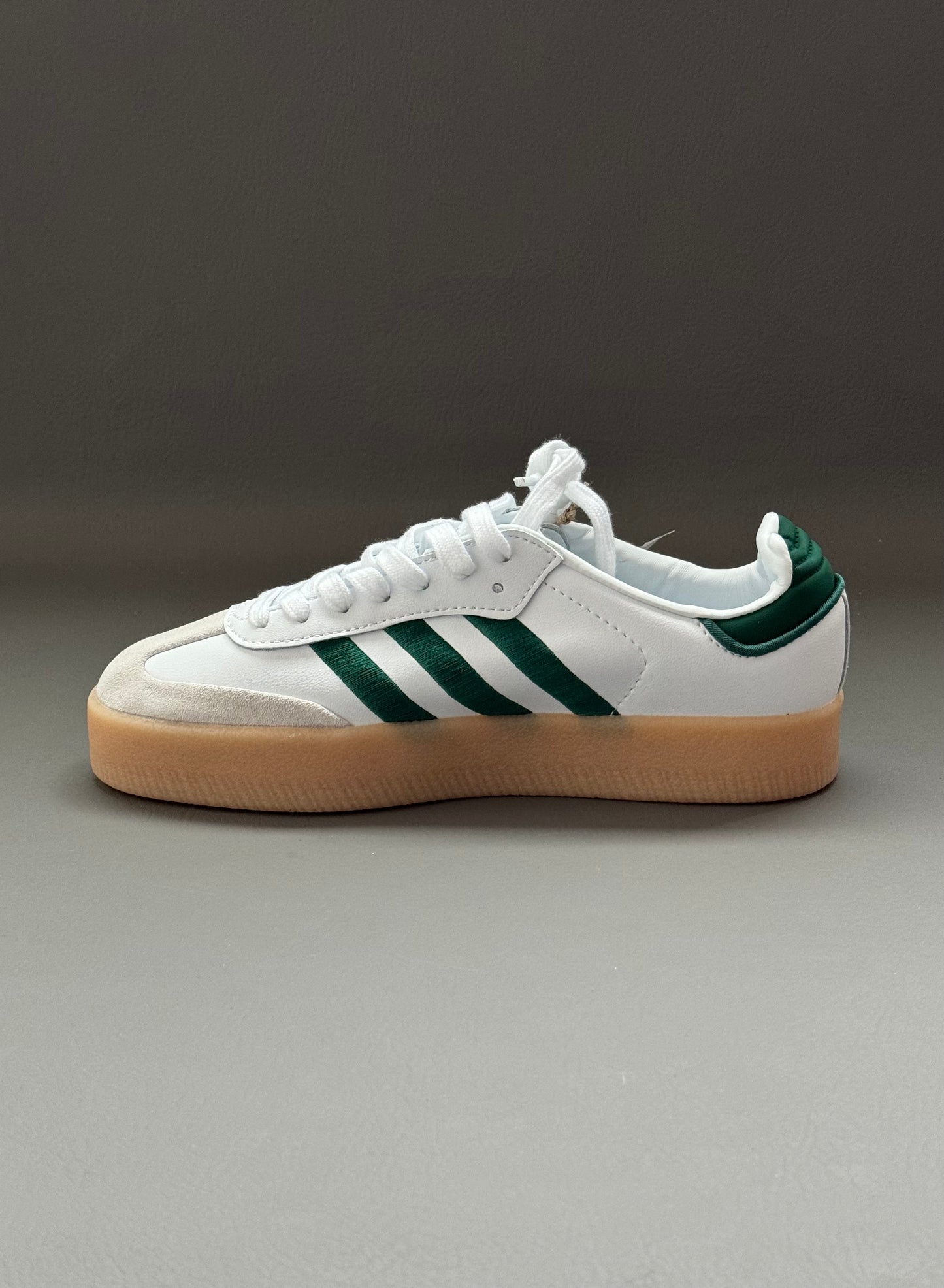 Adidas Sambae White Collegiate Green Gum