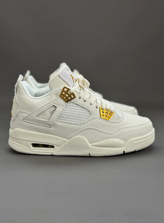 Air Jordan 4 Metallic Gold