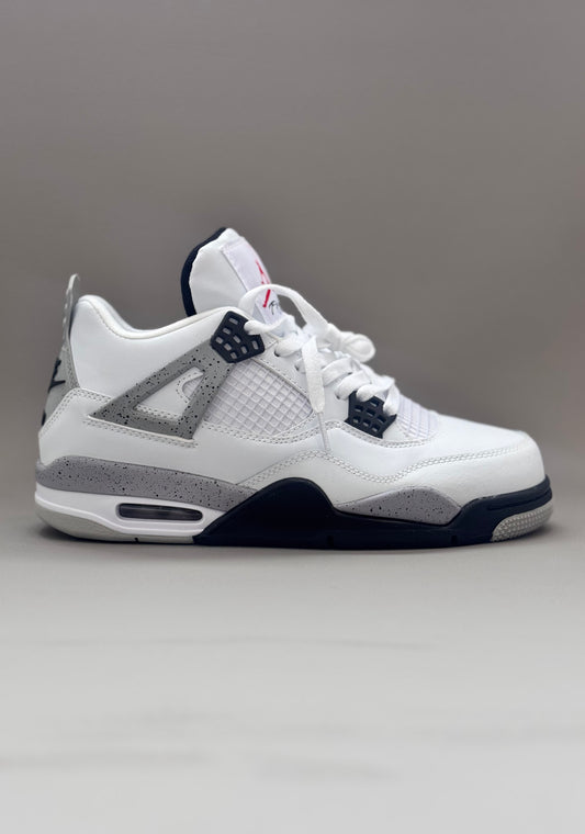 Air Jordan 4 White Cement
