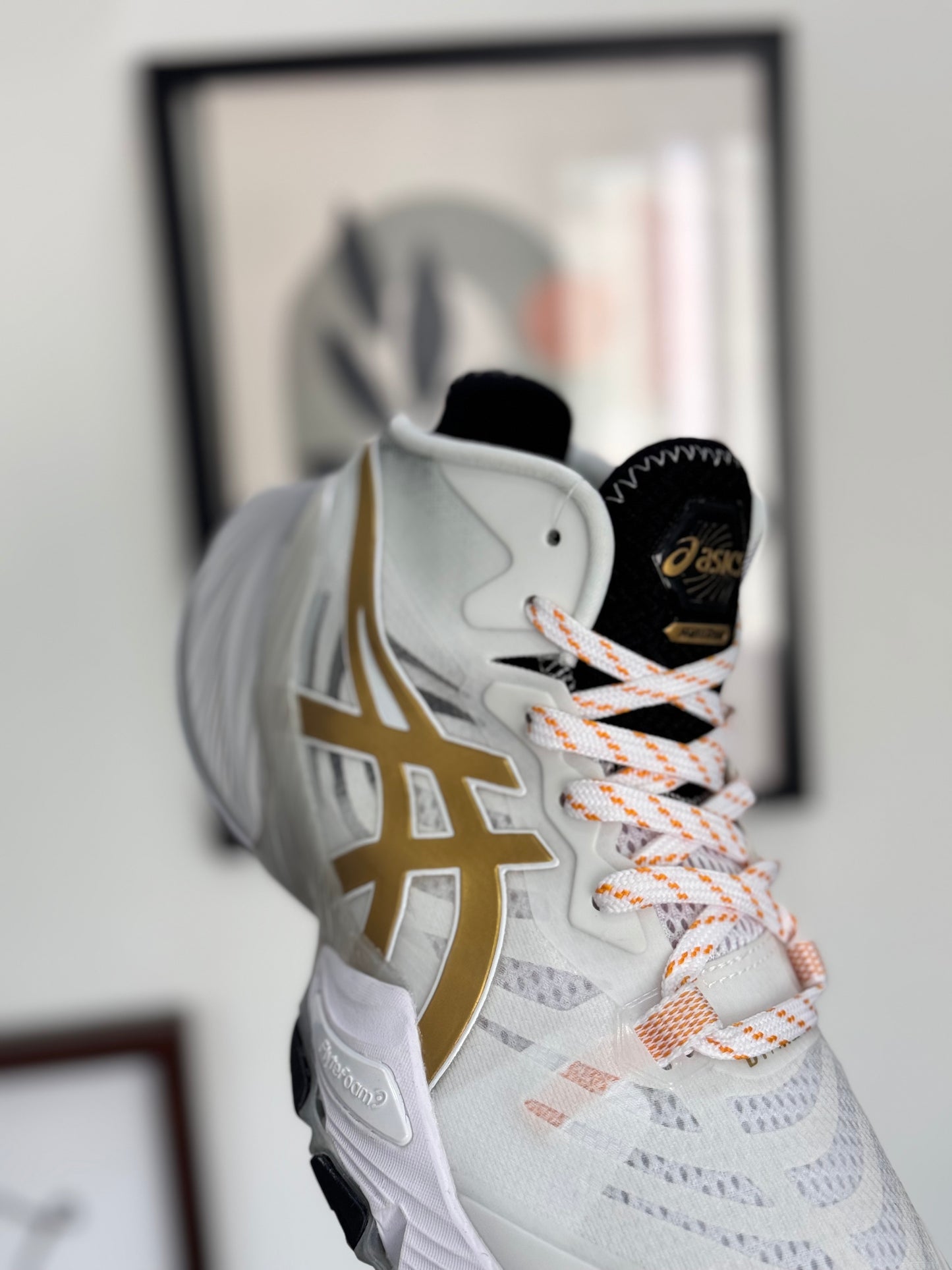 Asics Metarise White Pure Gold