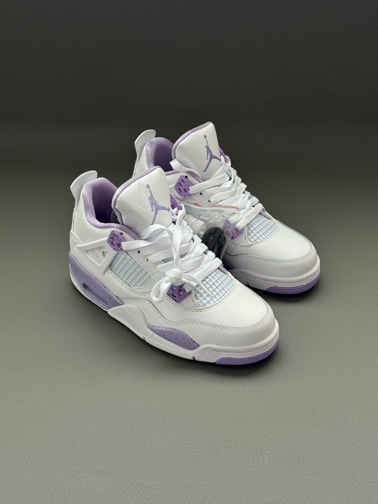 Air Jordan 4 White Purple Oreo