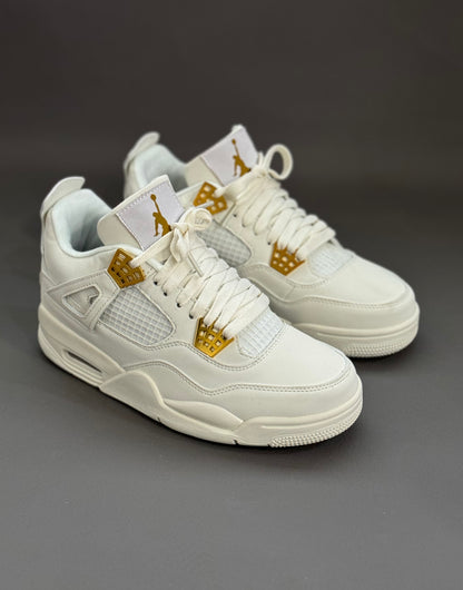 Air Jordan 4 Metallic Gold