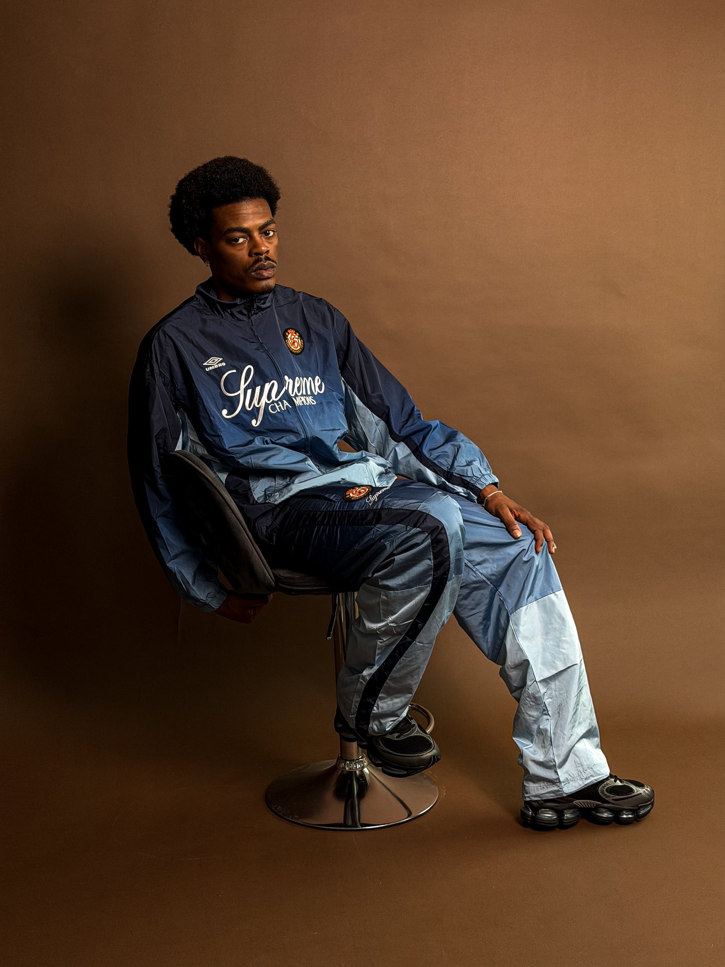 SUPREME Umbro Gradient Track Navy