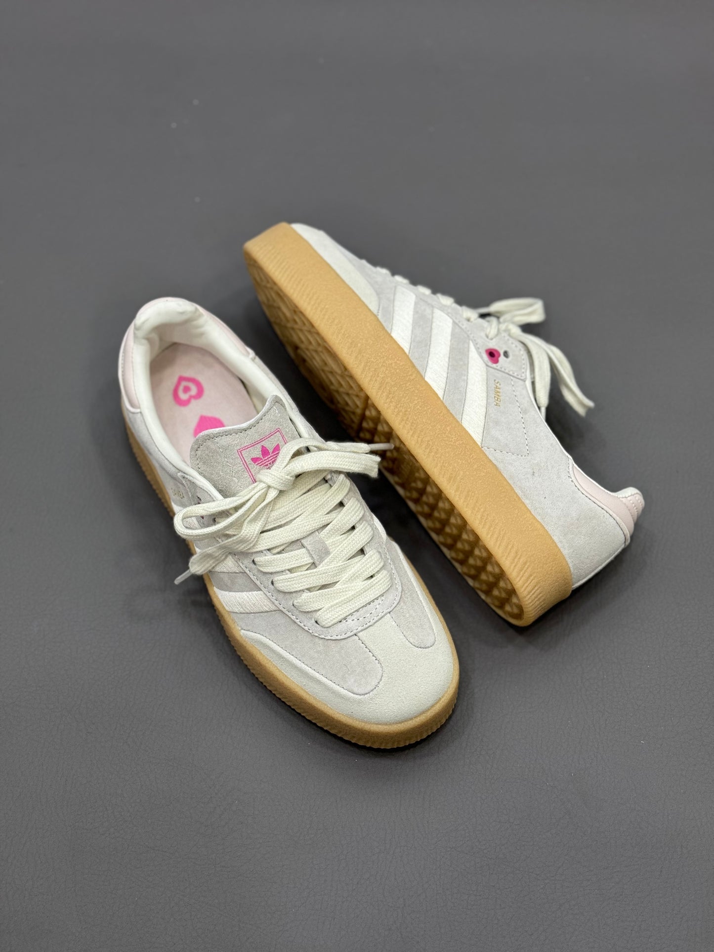 Adidas Sambae Ivory Pink Fusion