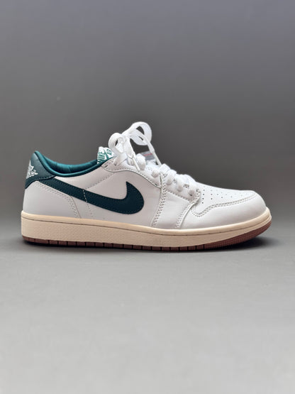 Jordan 1 Low OG White Oxidized Green Sail