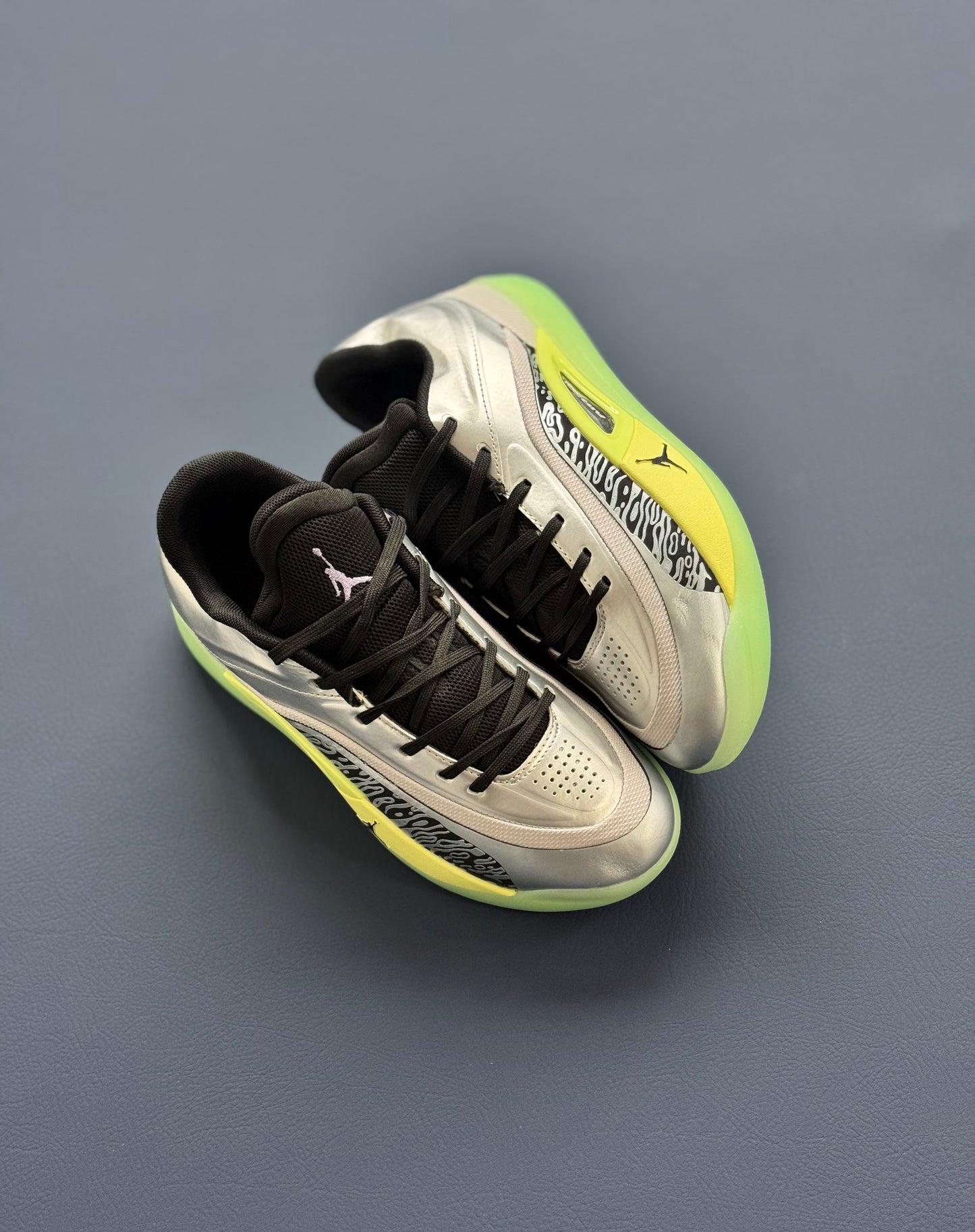 Jordan Zion 4 Grey Fog