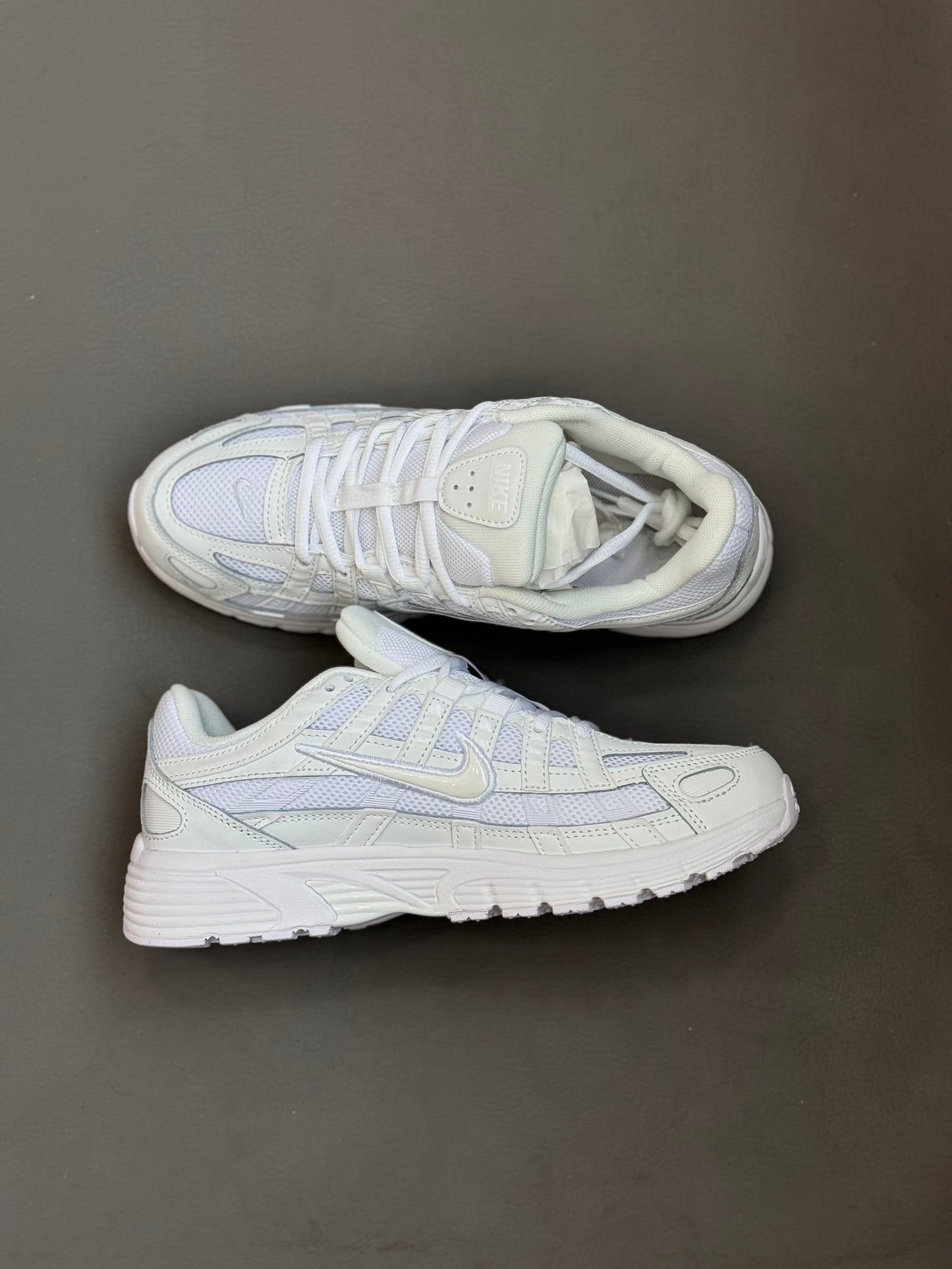 Nike P-6000 Triple White