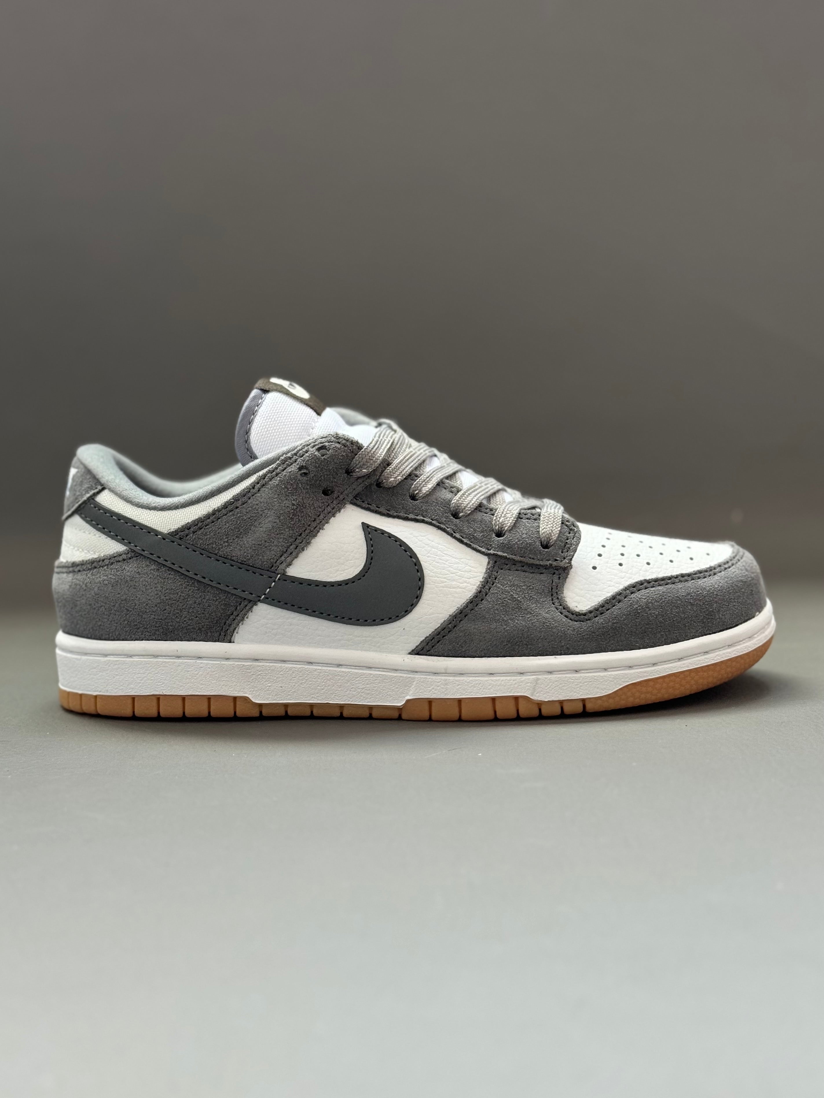 Nike Dunk Low Smoke Grey Gum 3M Swoosh LOCKERSTREET