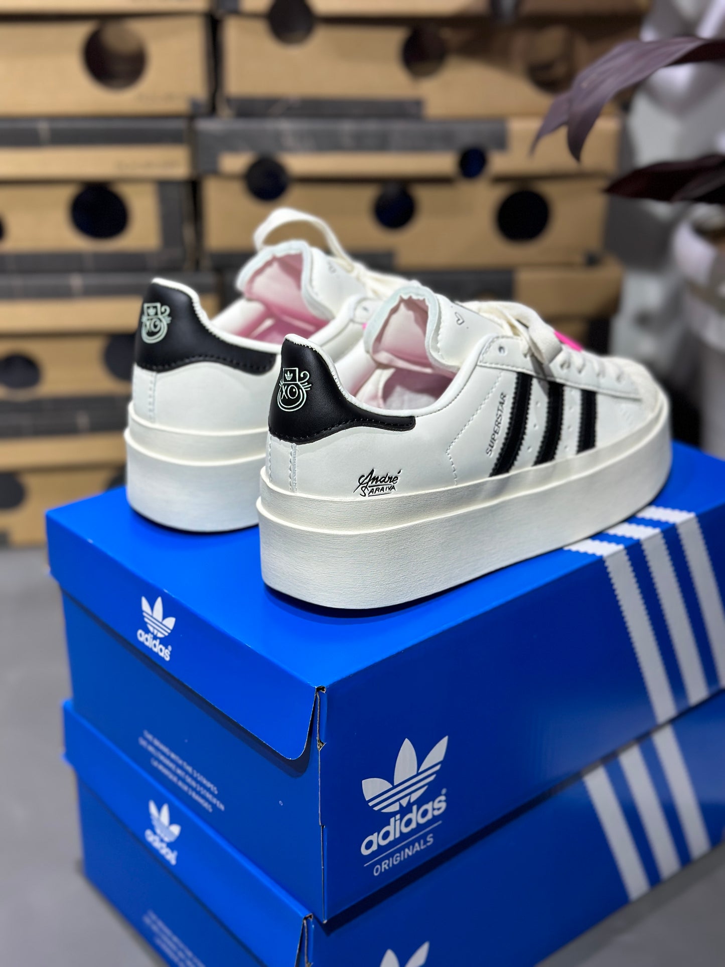 Adidas Superstar Plataforma