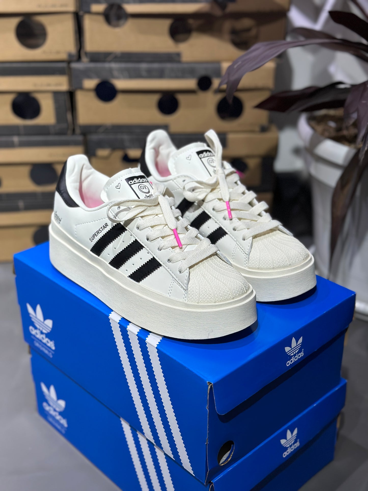 Adidas Superstar Plataforma