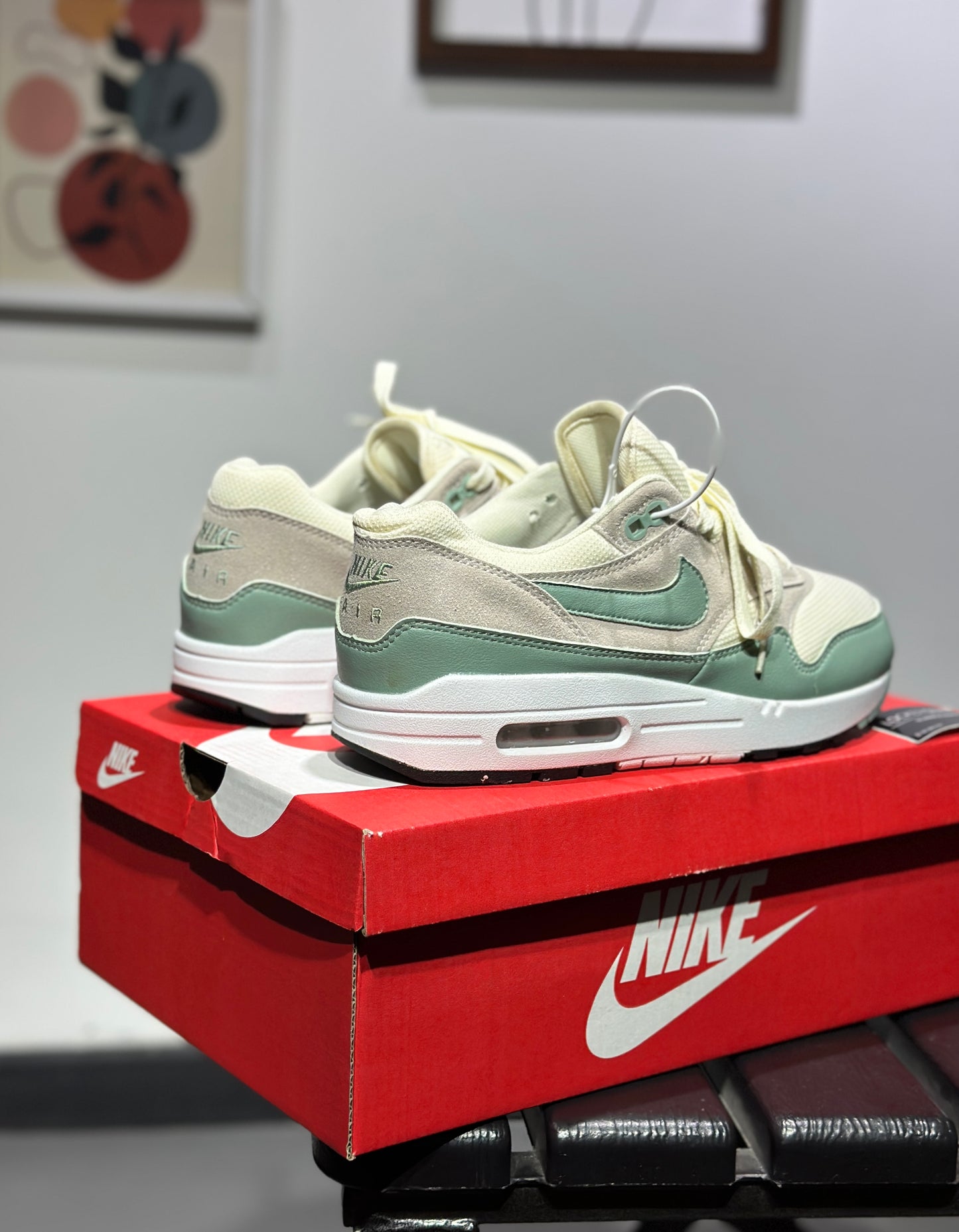 Nike Air Max 1 White Mica Green