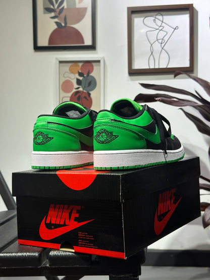 Air Jordan 1 Black Lucky Green