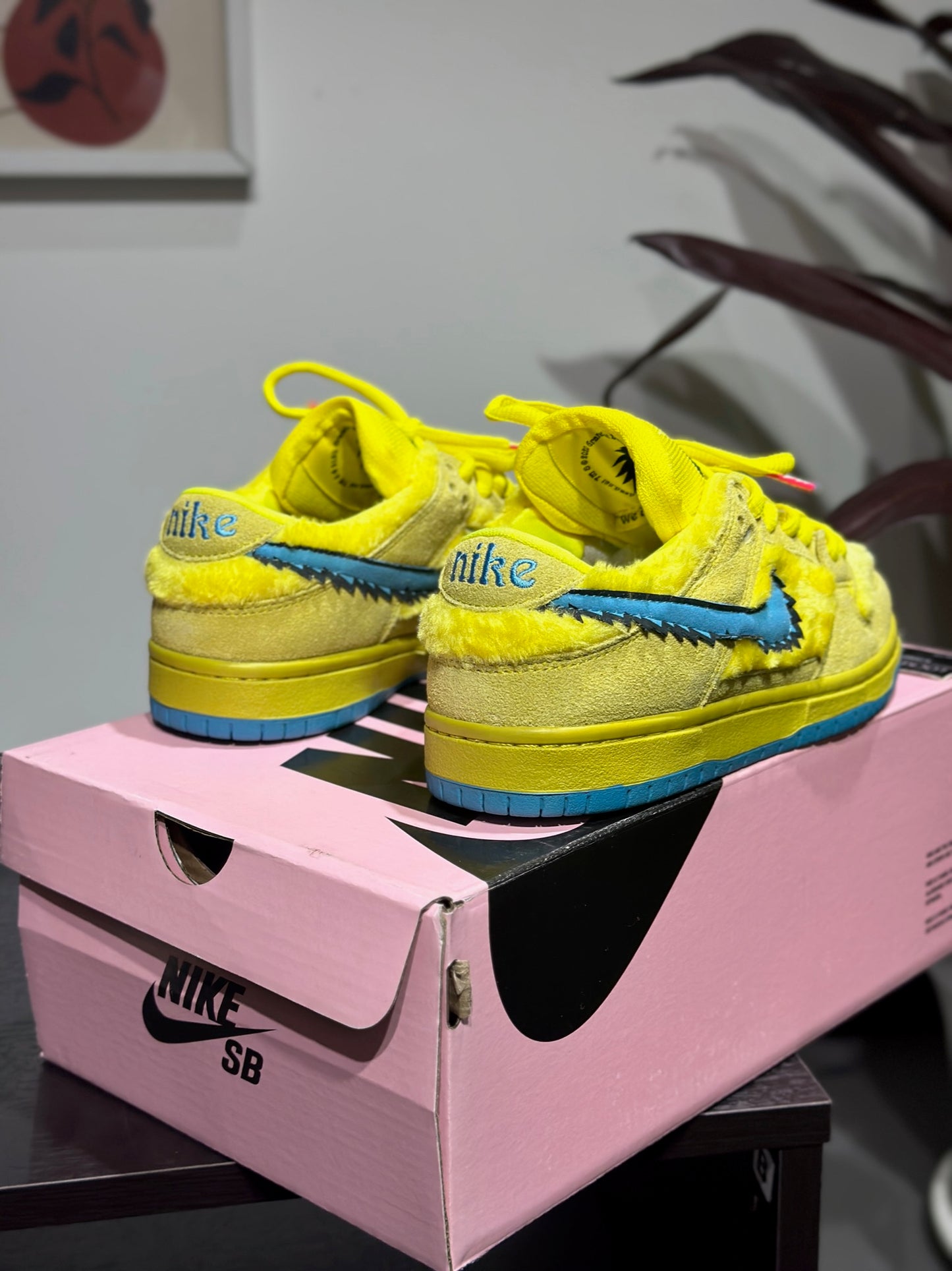 Nike SB Dunk Low Grateful Dead Bears Yellow